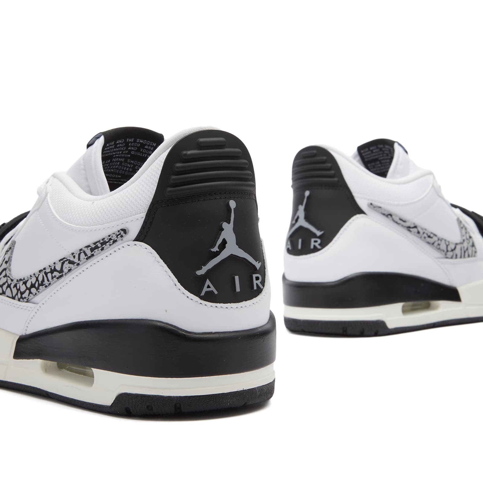 Air Jordan LEGACY 312 LOW - Wolf Grey, Black & Sail