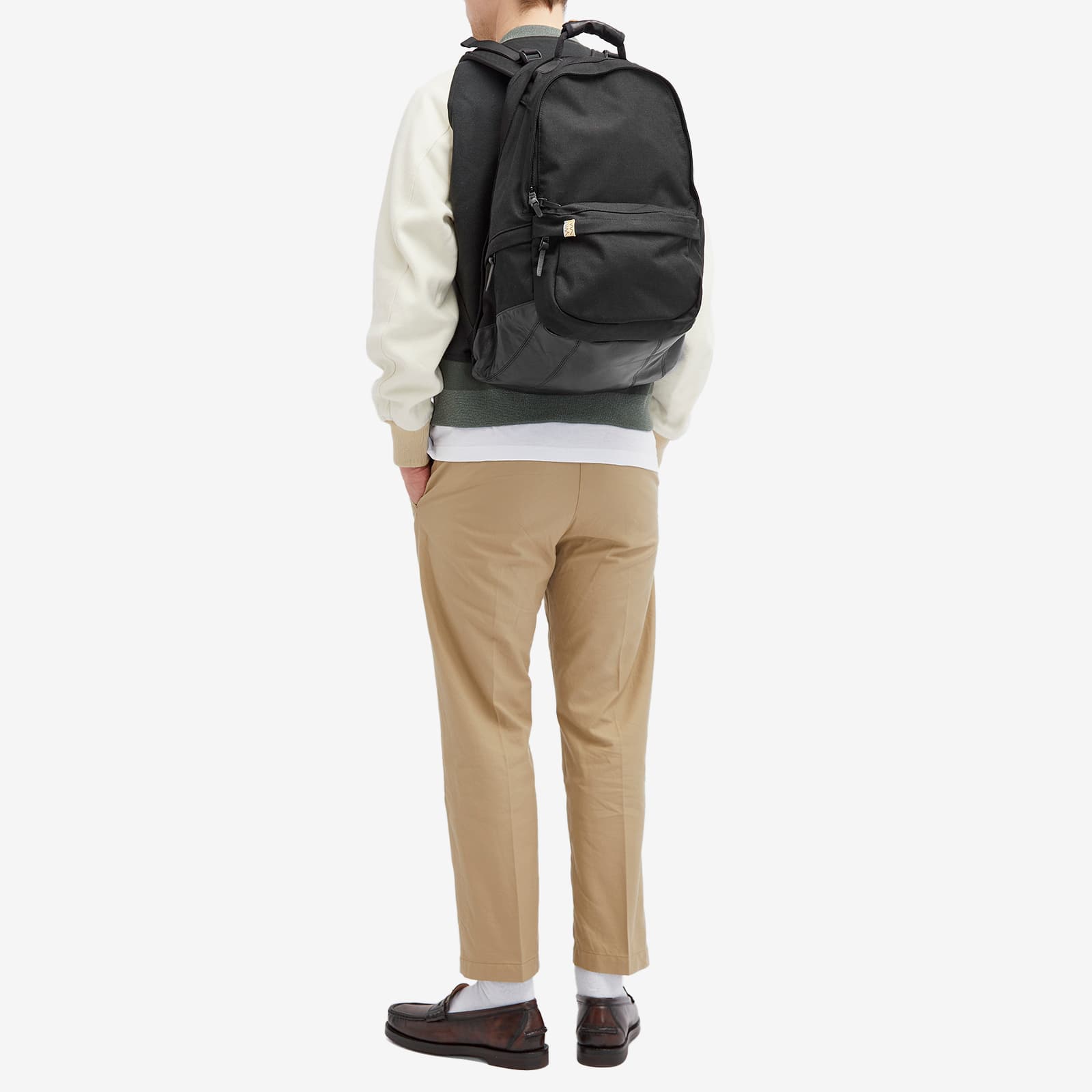 Sac à Dos Visvim Cordura 22L - Couleur Olive, Coton/nylon/cuir, Neuf Avec étiquettes