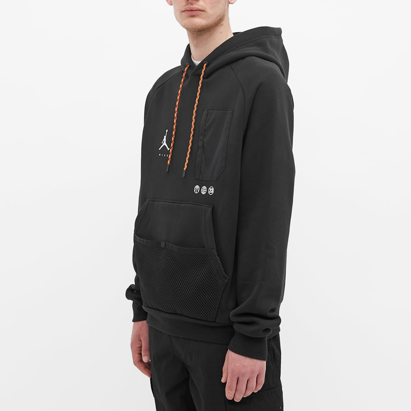 Air Jordan Jumpman 3D Popover Hoodie - Black