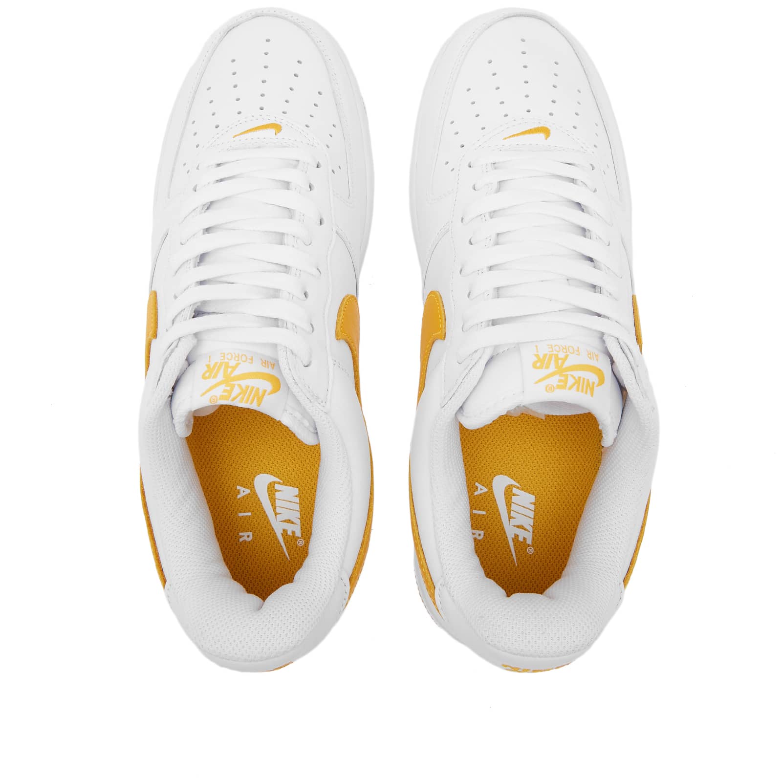 nike air force 1 white university gold