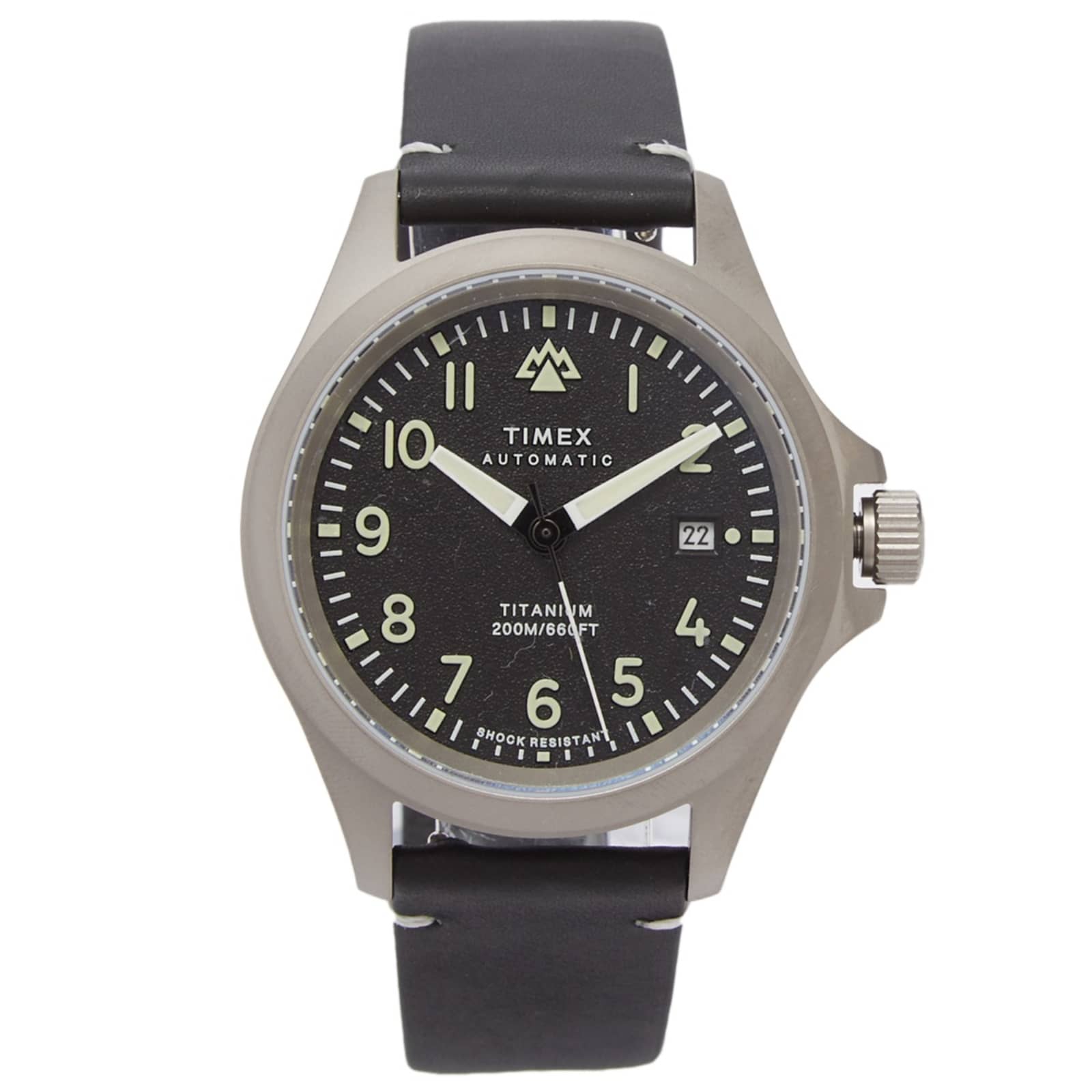 Timex Expedition North Titanium Automatic 41mm Watch - Black