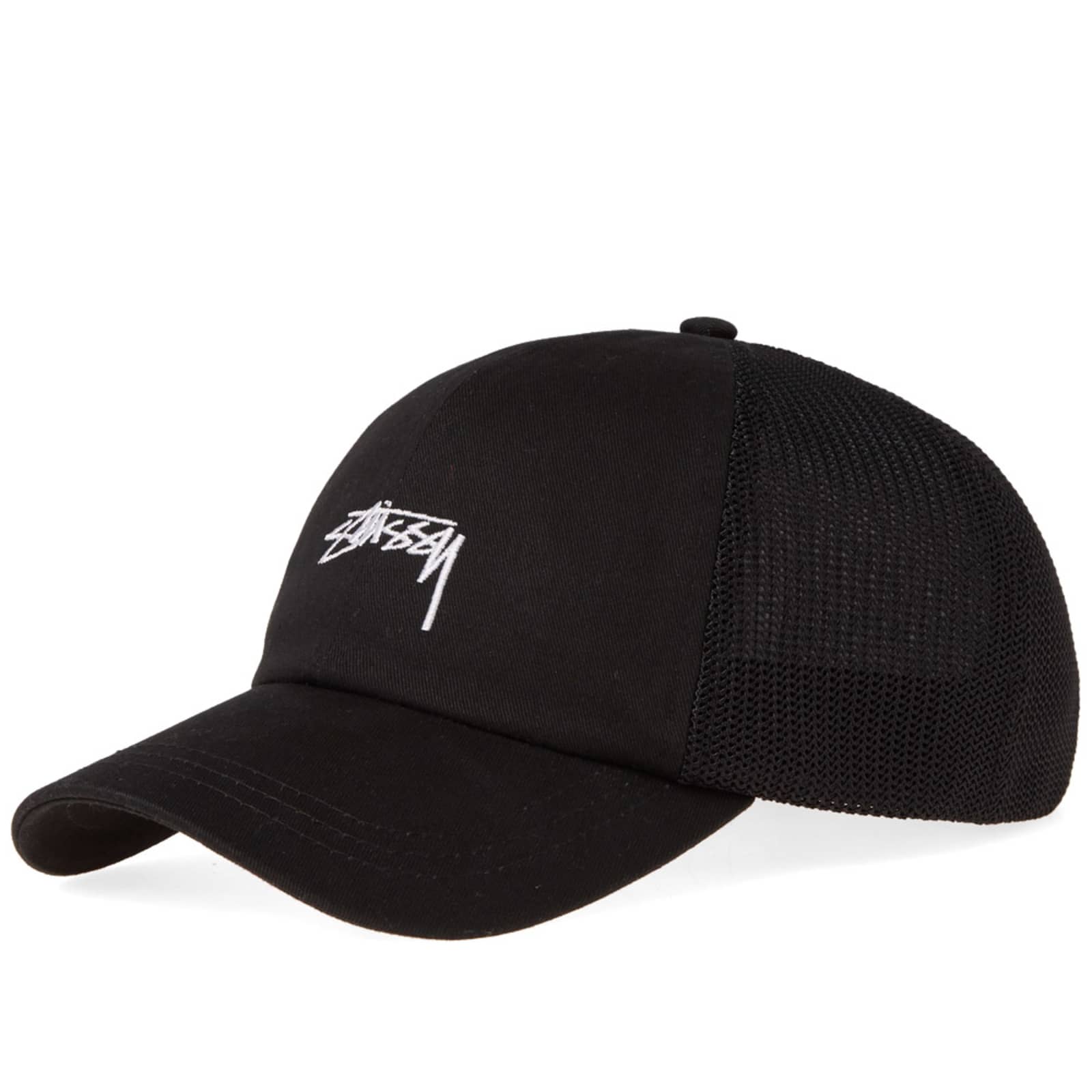 Stussy Stock Low Pro Trucker Cap Black END. (AR)
