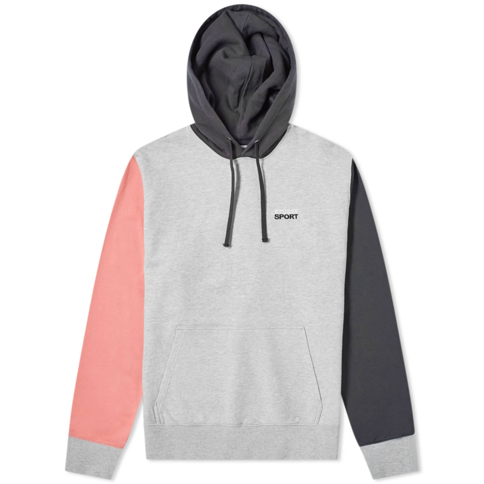 Stussy Sport Hoody Grey Heather END.