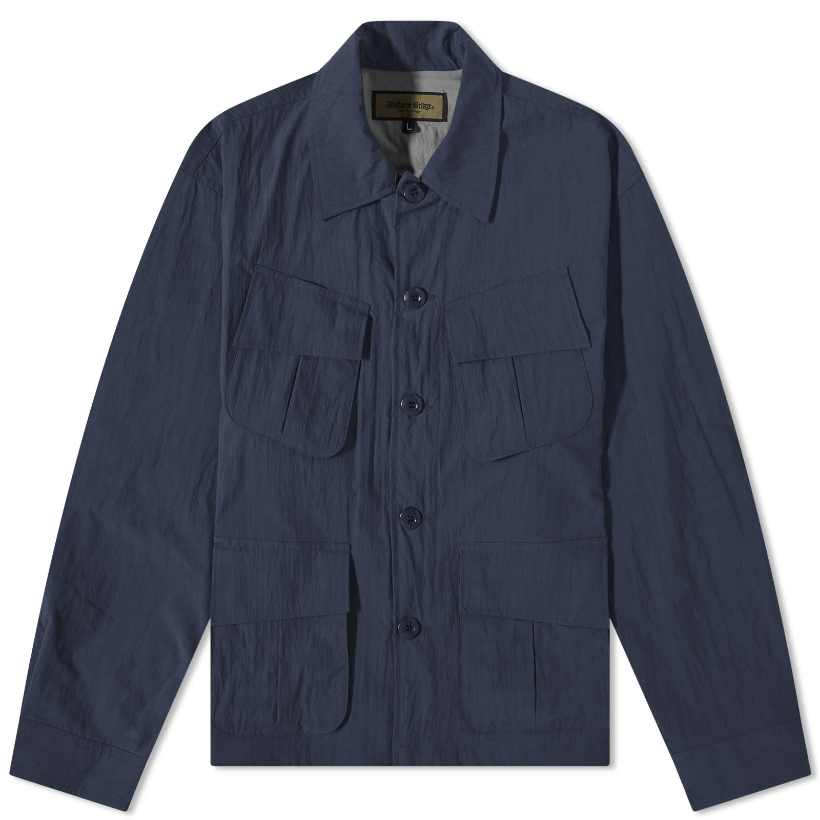 Uniform Bridge Jungle Fatigue Jacket Navy END.