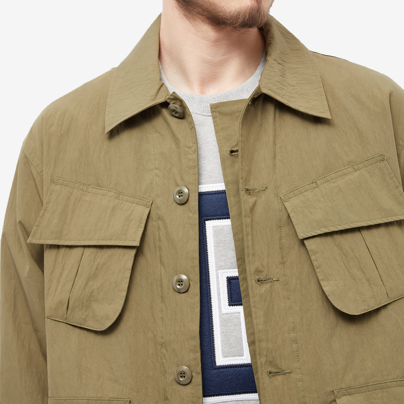 Uniform Bridge Jungle Fatigue Jacket Olive END.