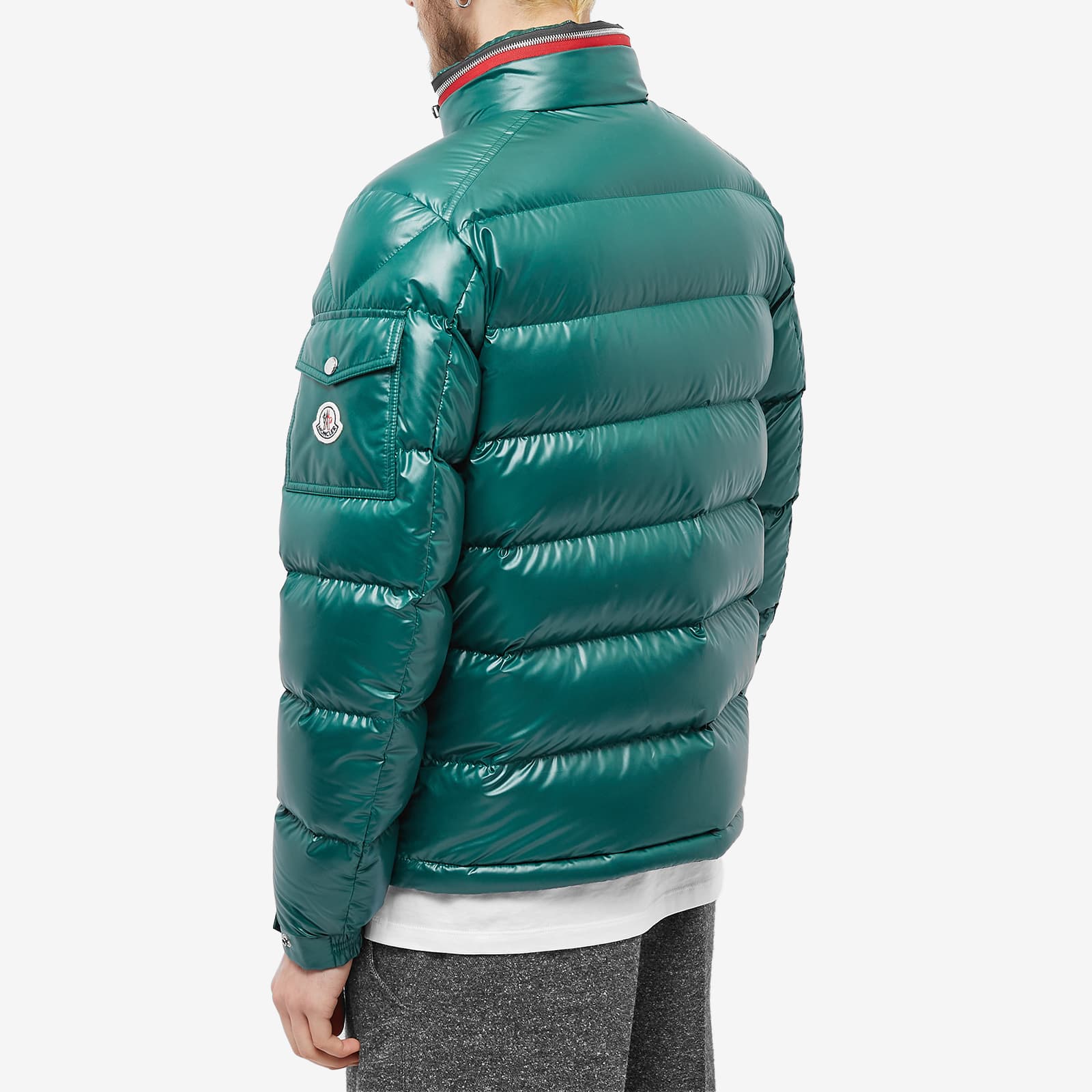Moncler Bourne Down Jacket Green END. (AR)