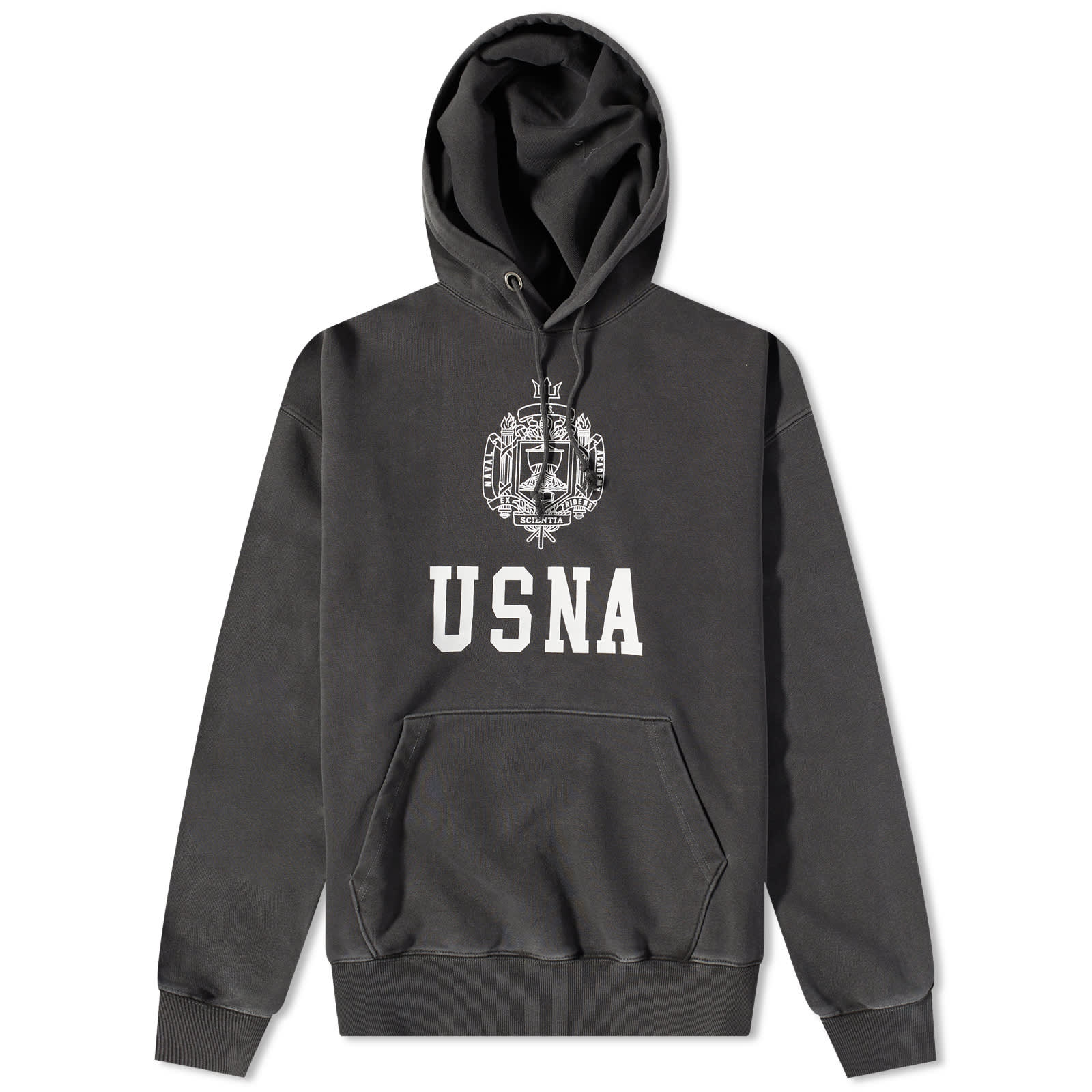 Uniform Bridge USNA Hoodie - Dark Grey