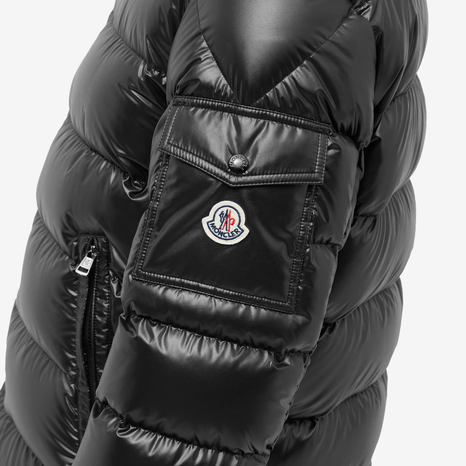 Moncler Lule Padded Jacket Black END 
