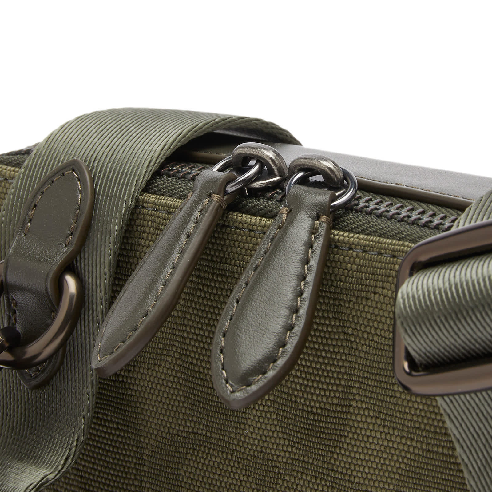 Coach Charter Slim Crossbody Bag Army Green Signature Canvas END.