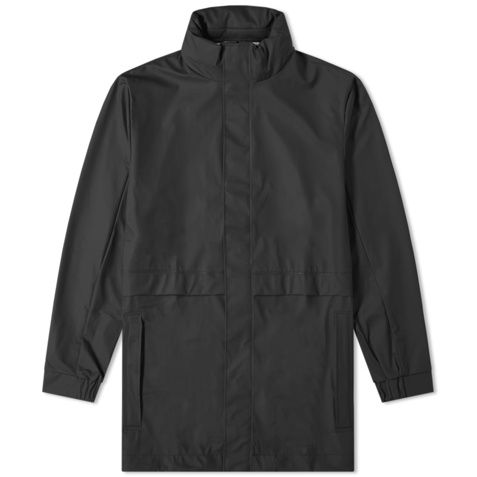 RAINS Track Jacket Black END.