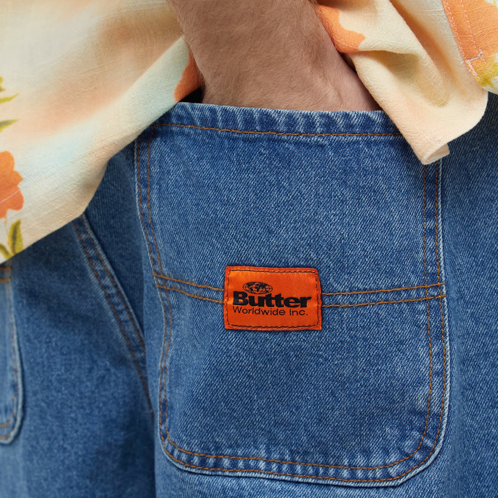 Butter Goods Santosuosso Baggy Jeans Washed Indigo END. (NL)