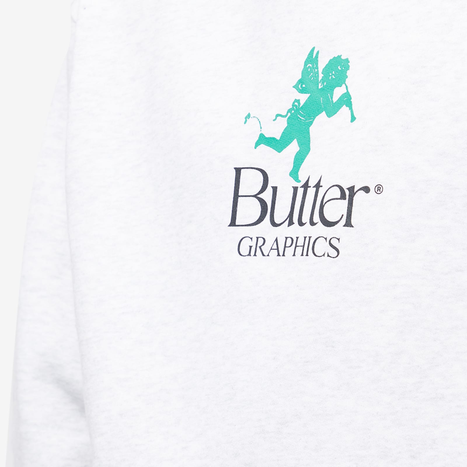 Butter Goods Pixie Logo Hoodie Heather Grey END. (DK)