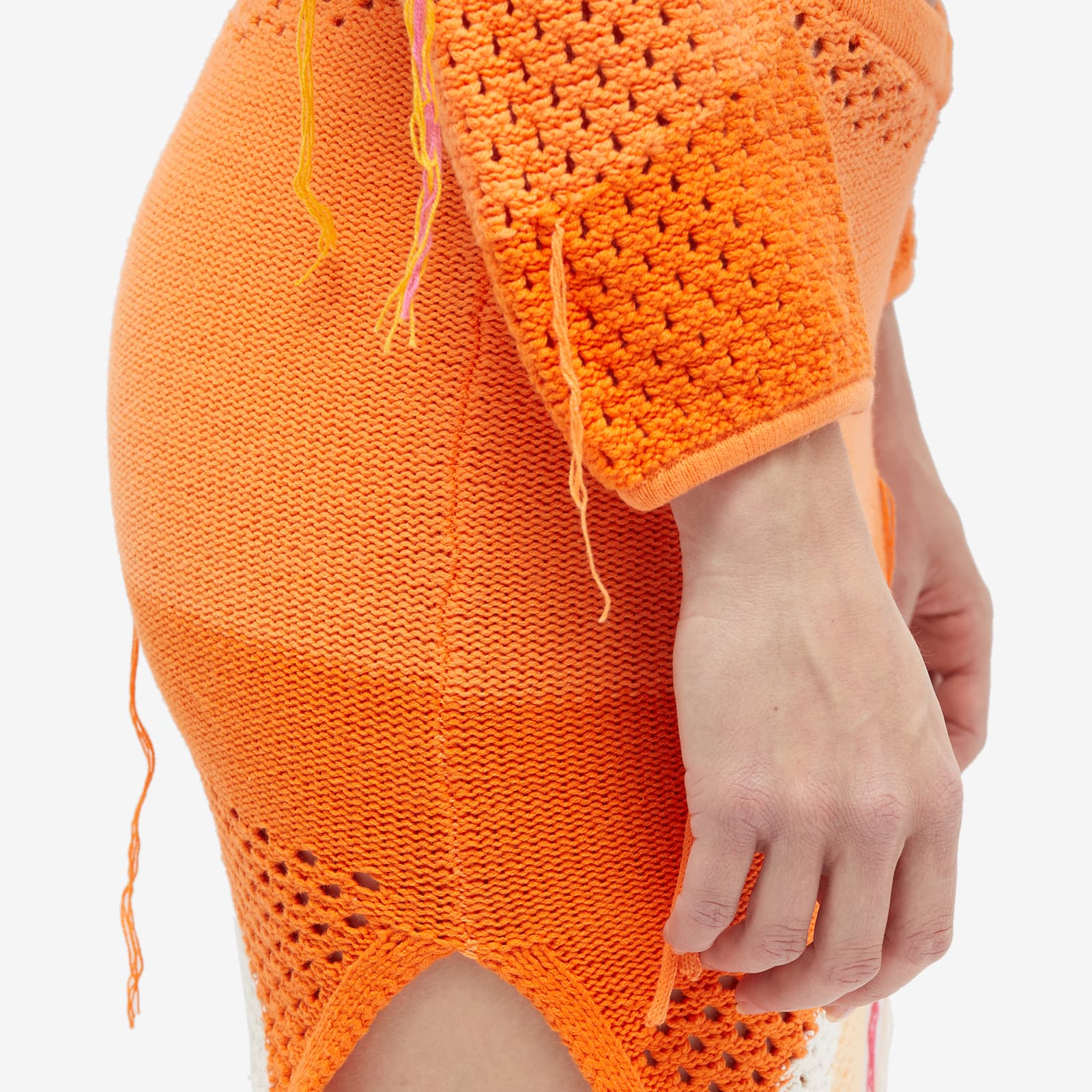 House of Sunny Pompelmo Sunset Knitted Skirt Multi END.