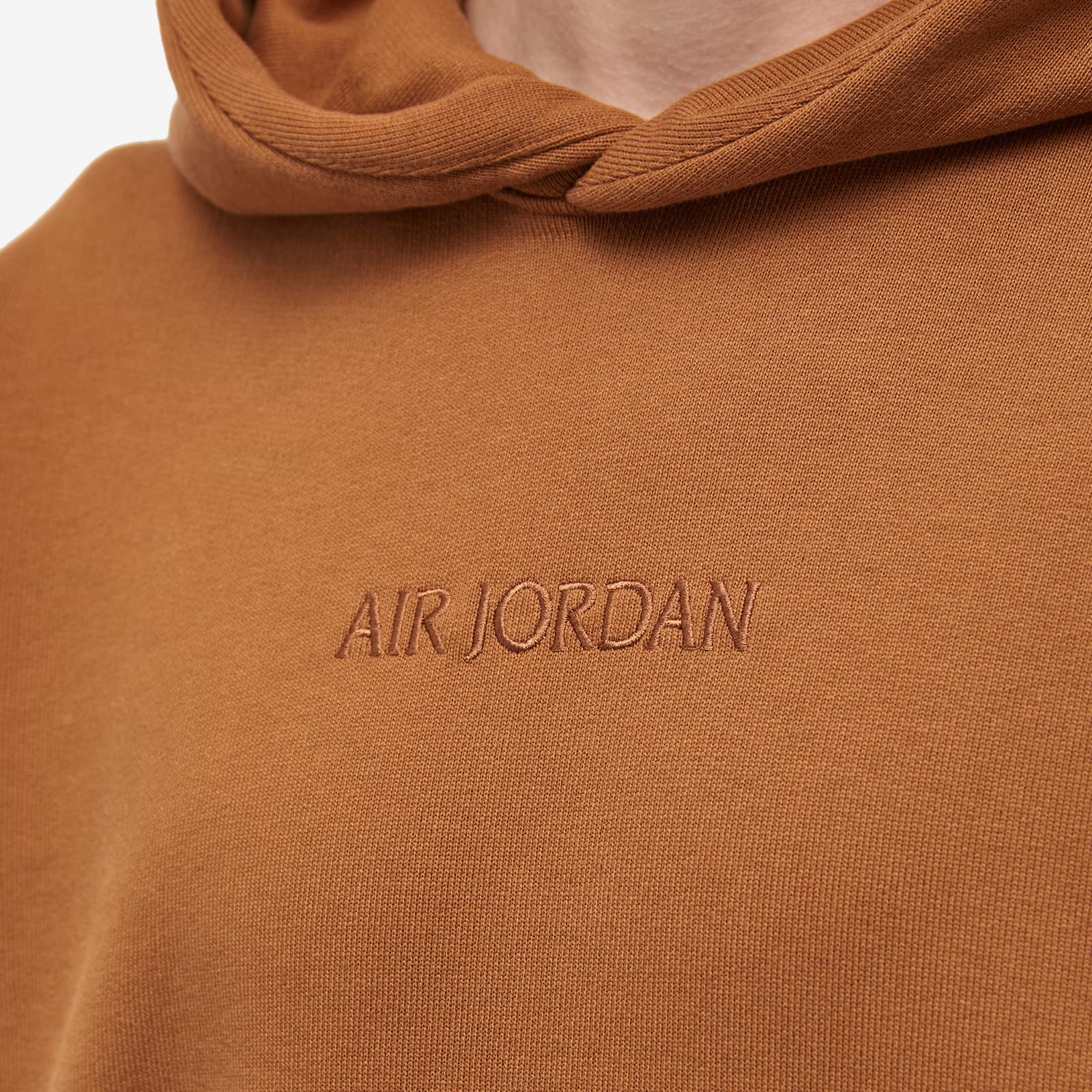 Air Jordan Wordmark Fleece Hoodie Light British Tan END. (KR)