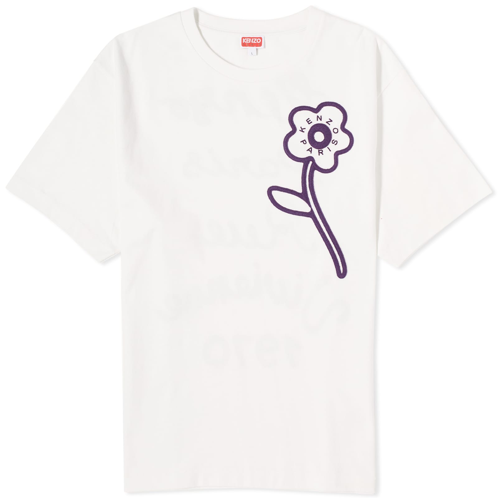 Kenzo Vivienne Oversized T Shirt Off White END kenzo-vivienne-oversized-t-shirt-off-white-end