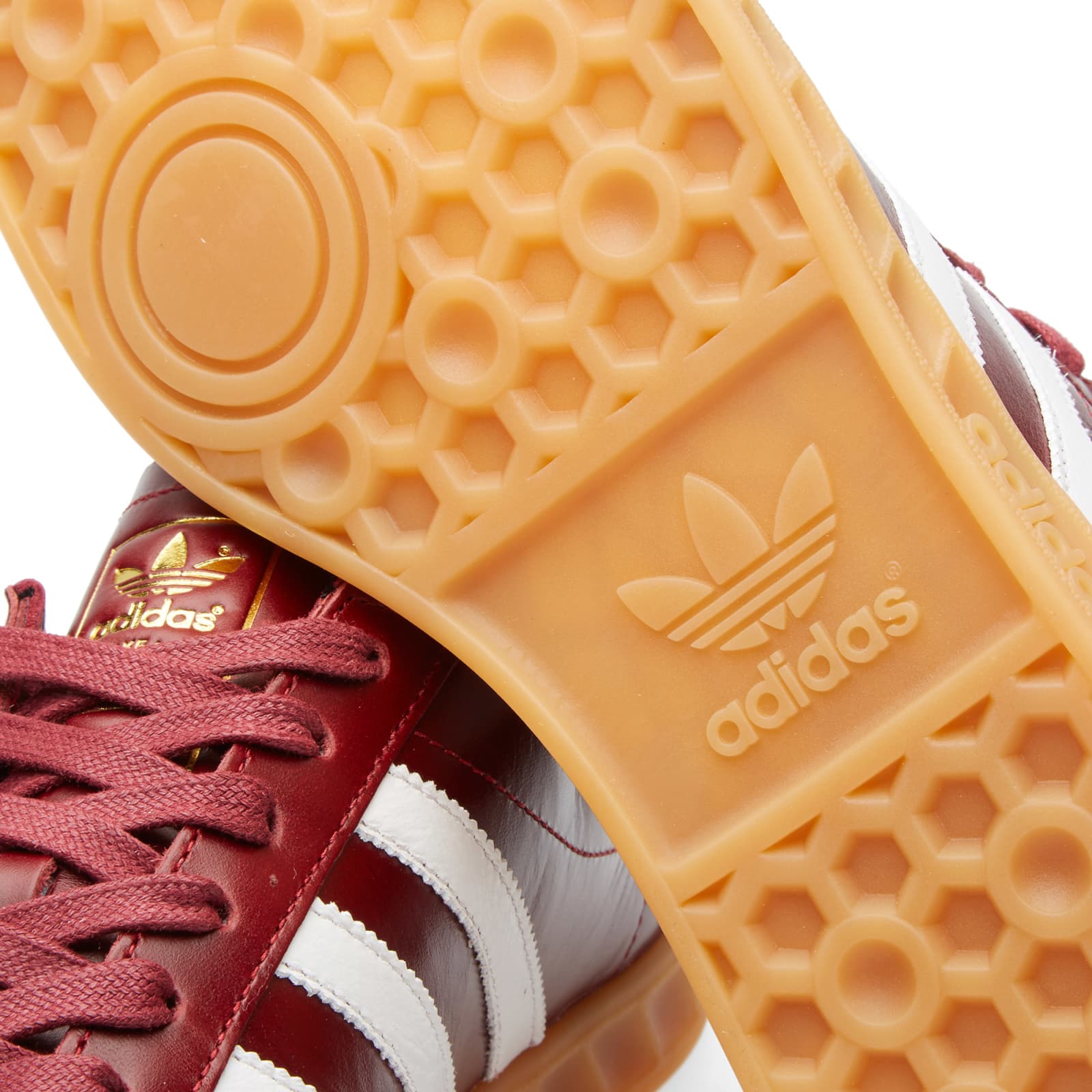 Adidas Hamburg - Made in Germany - Collegiate Burgundy & White