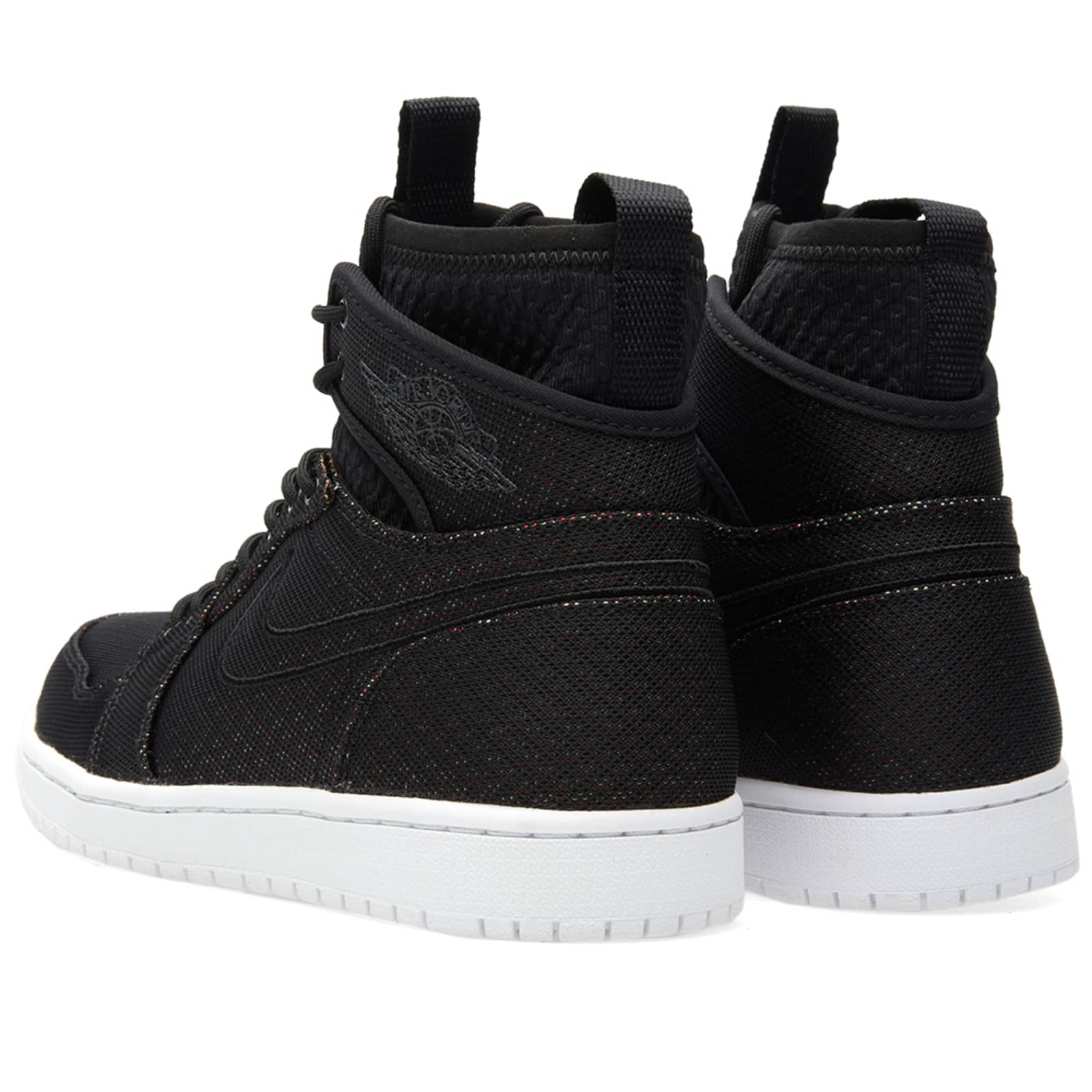 air jordan 1 black ghost green