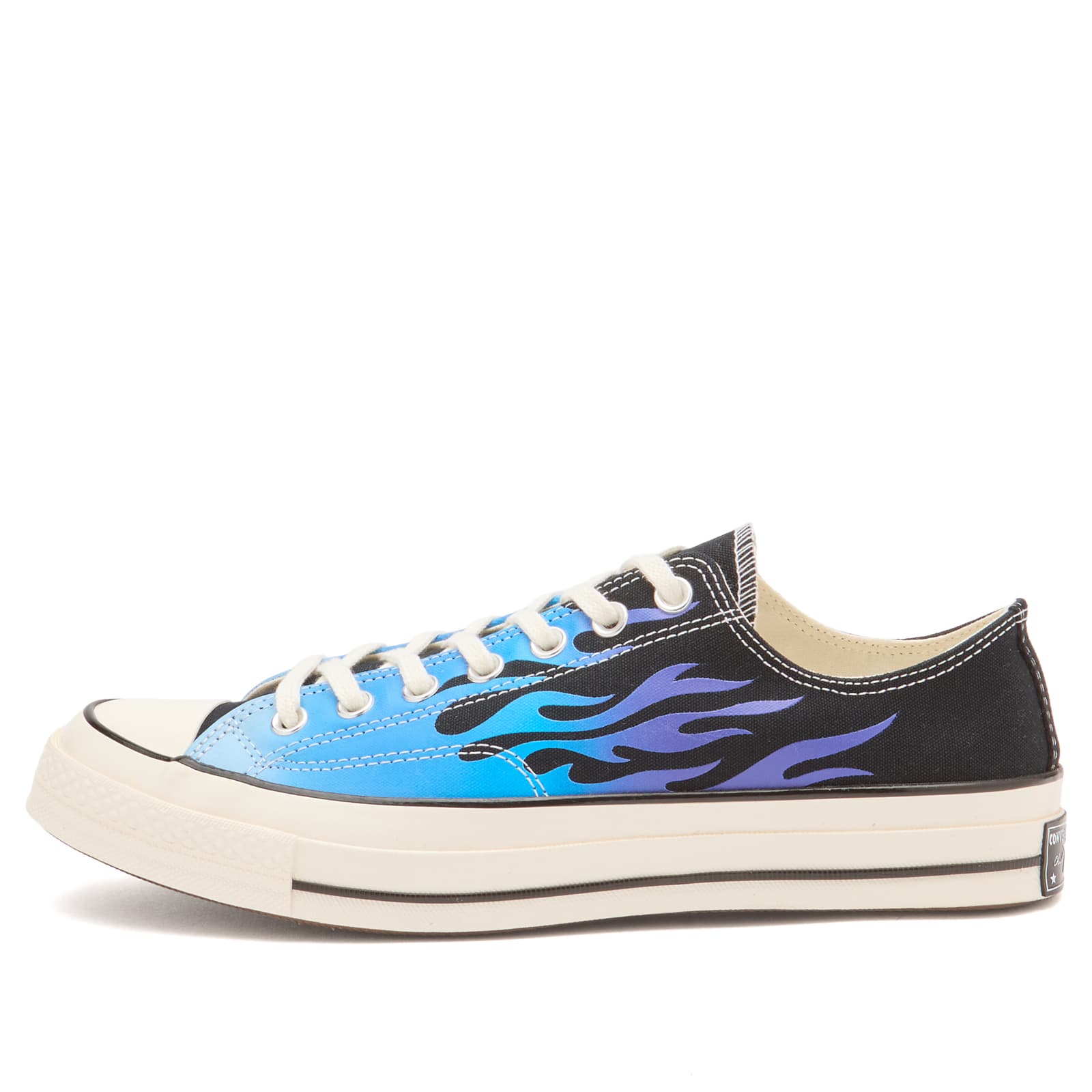 Converse Converse Chuck Taylor 1970s Ox Flames Sneaker - Black, Blue & Cobalt