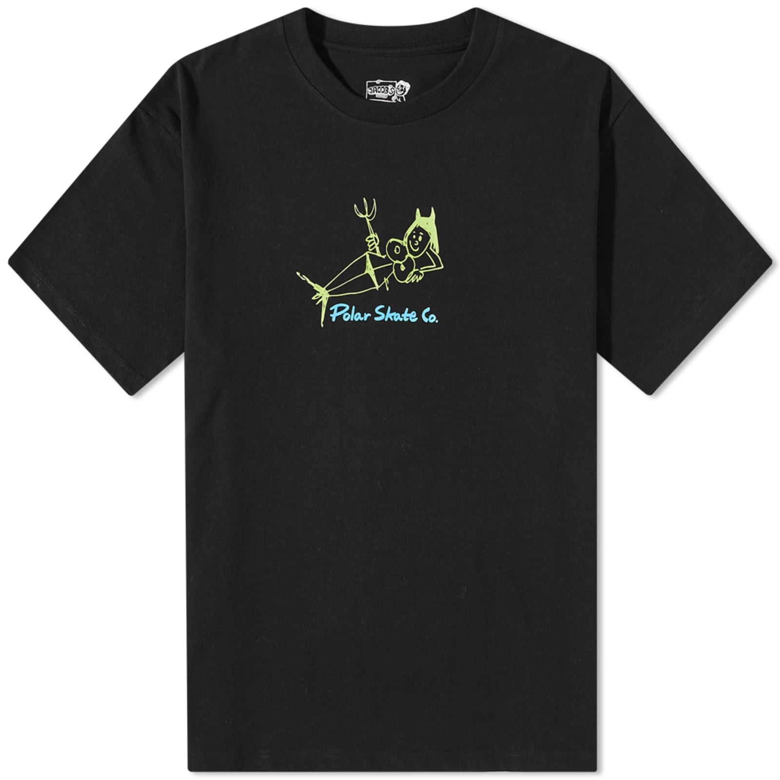 Polar Skate Co. Devil Woman Tee Black END. (Global)