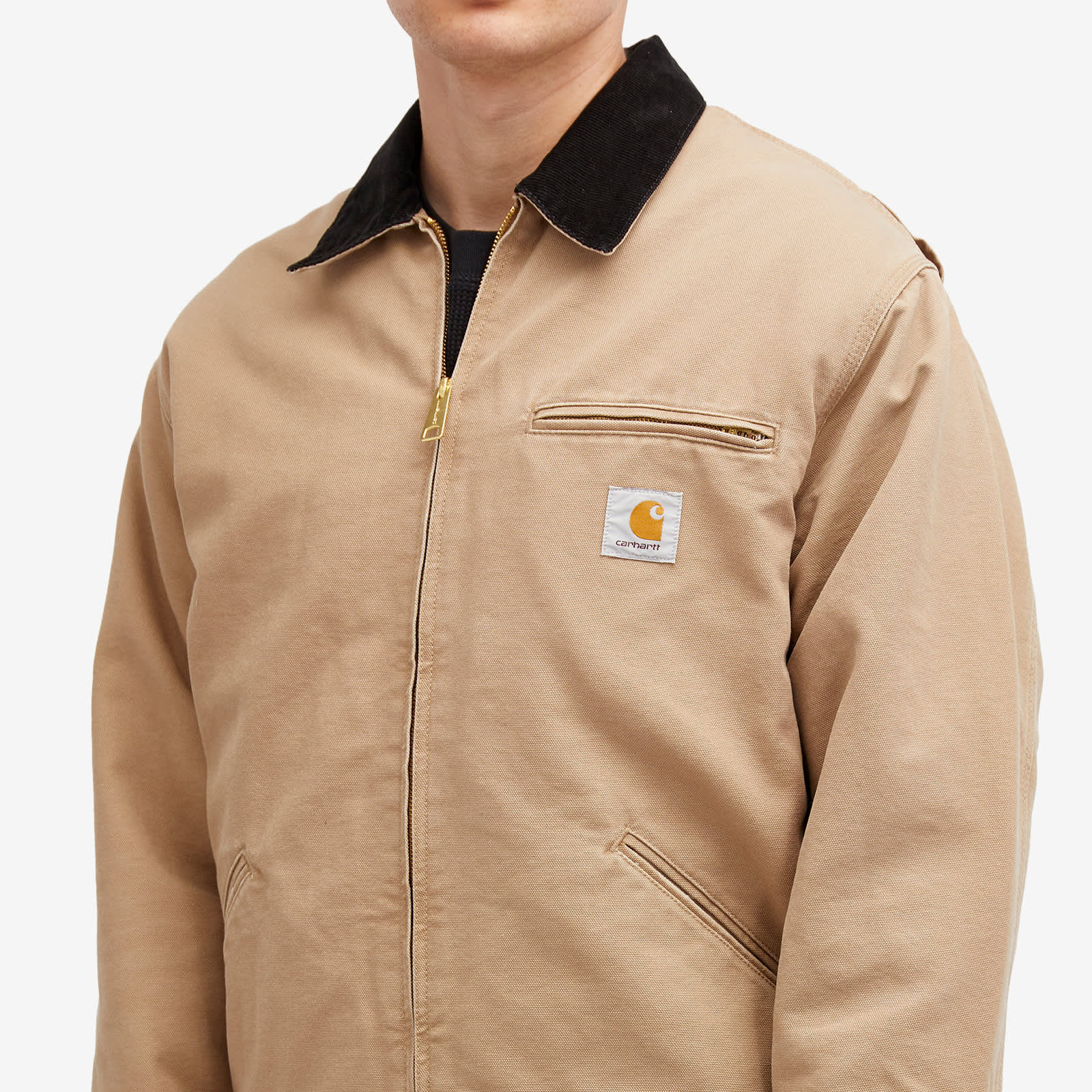 Carhartt WIP OG Detroit Jacket Peanut & Black END. (GB)