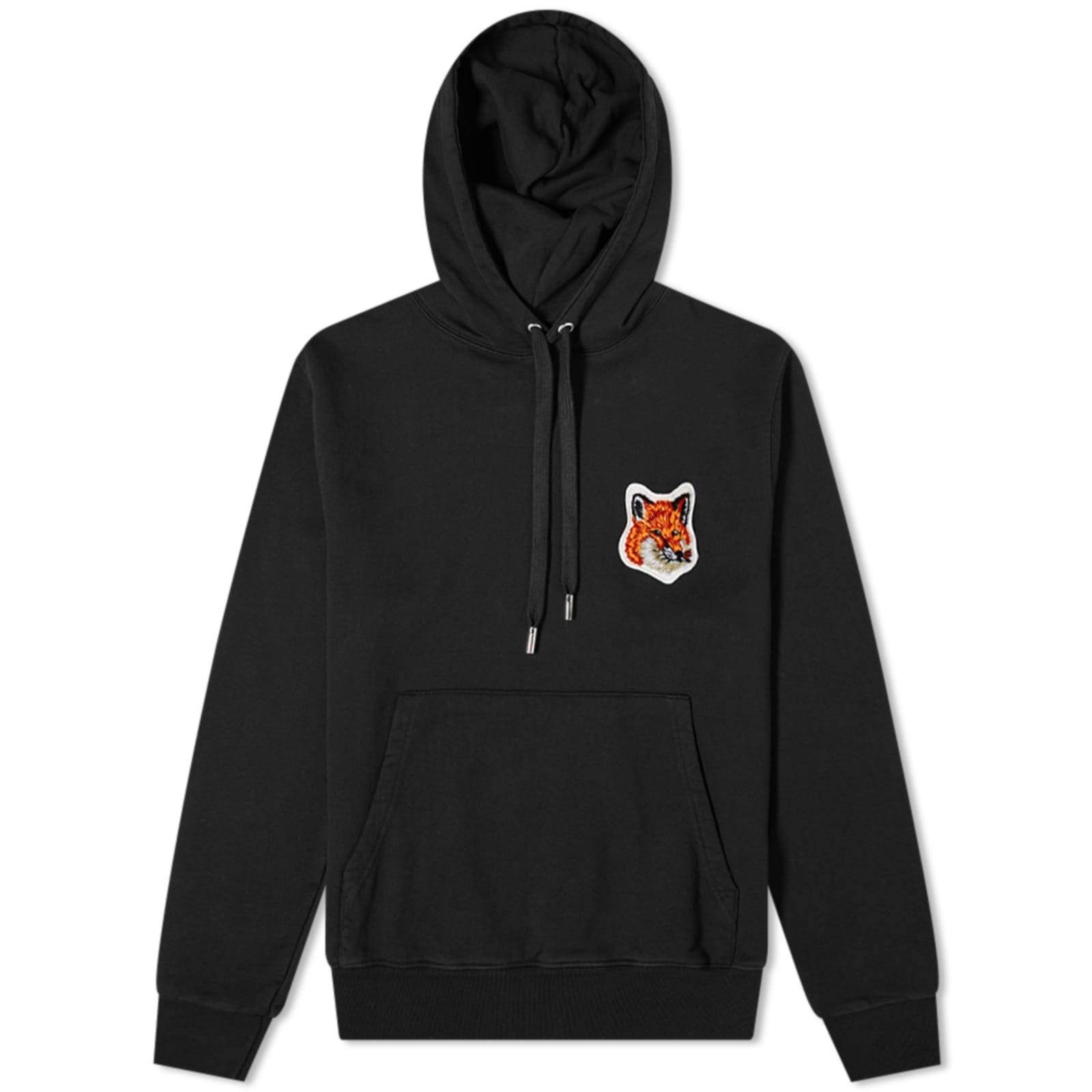 Maison kitsune fox head patch sweatshirt Clearance