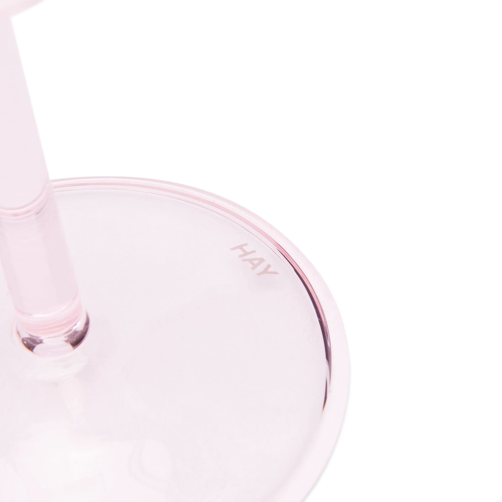 HAY Tint Coupe Glass Set of 2 Pink END.