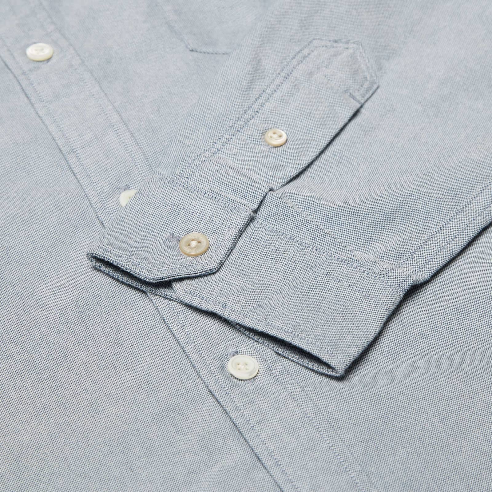 Paul Smith Heavyweight Oxford Shirt Blue END.
