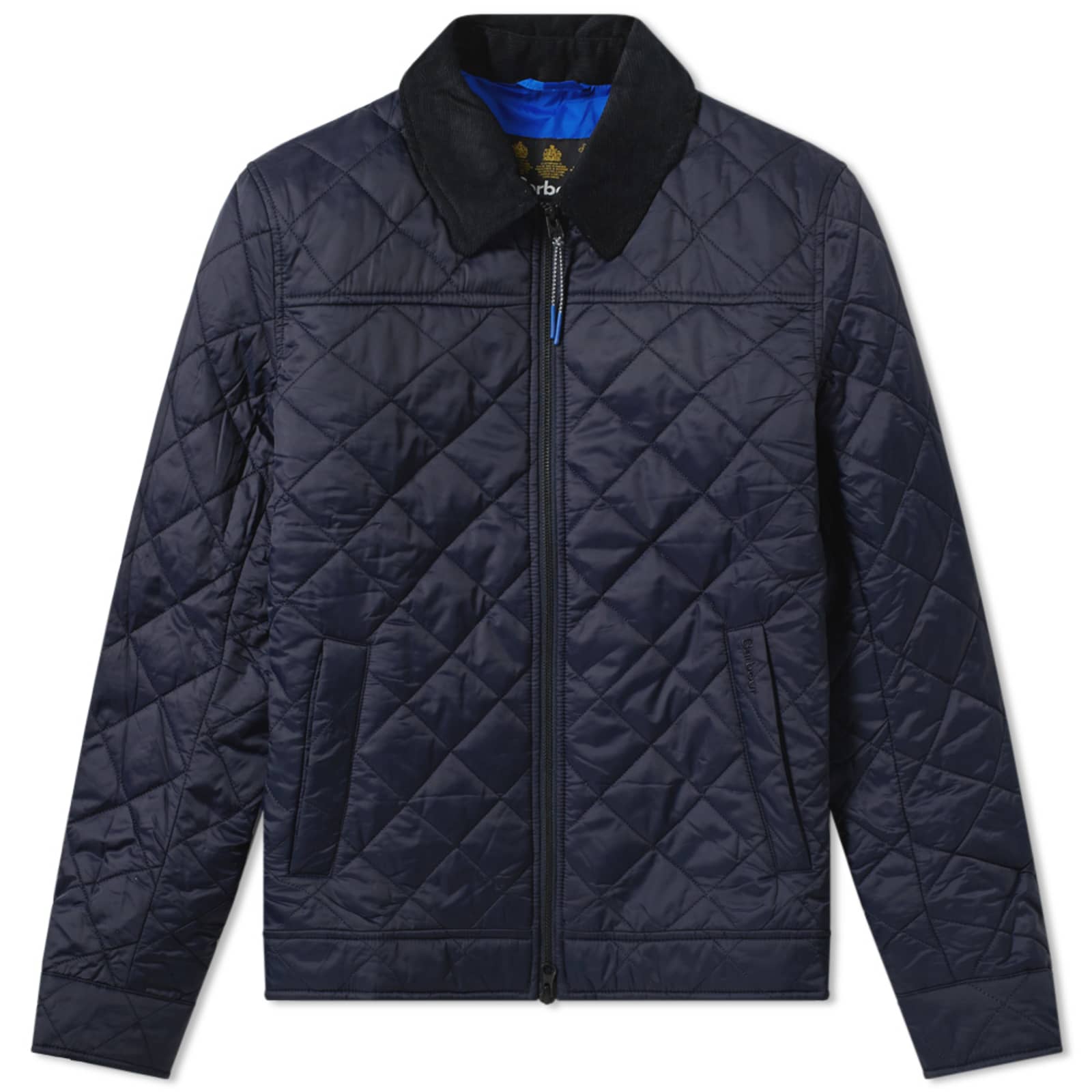 Barbour Trough Quilt Jacket Navy END.