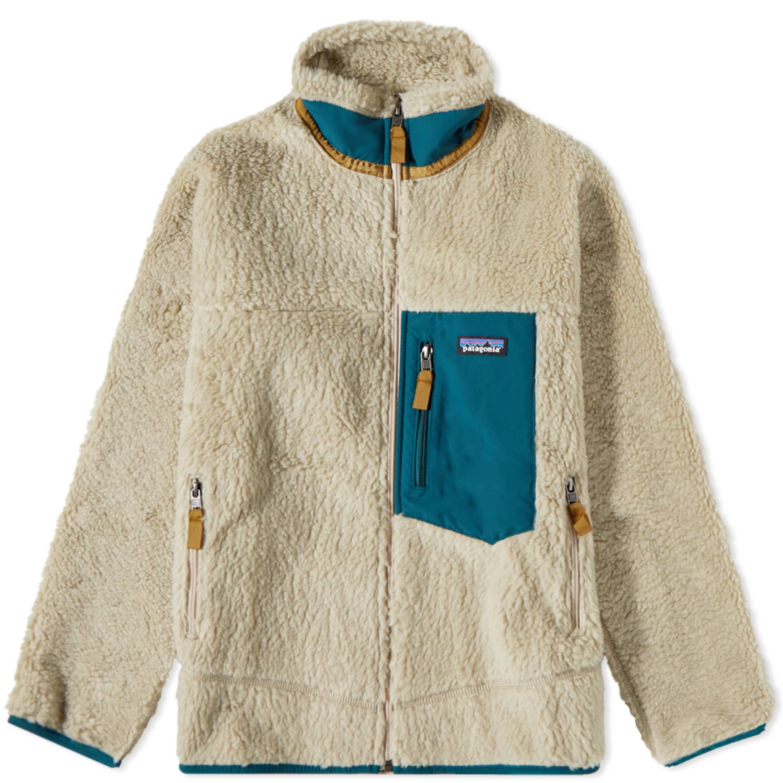Patagonia Classic RetroX Jacket Pelican & Dark Green END. (DK)