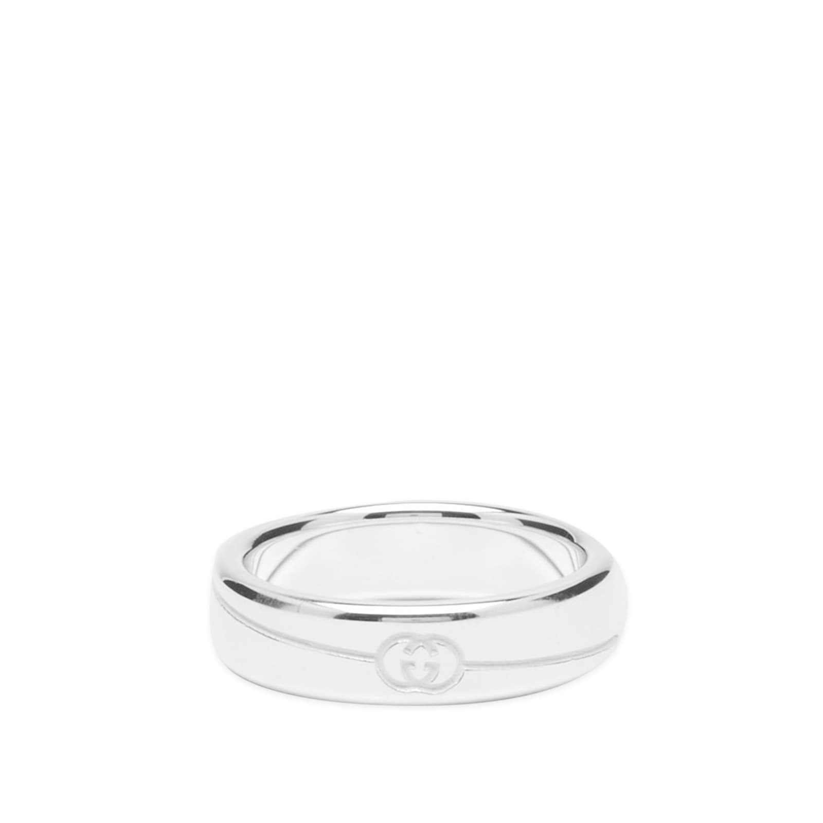 Gucci Tag Ring 6mm Silver END. (GB)