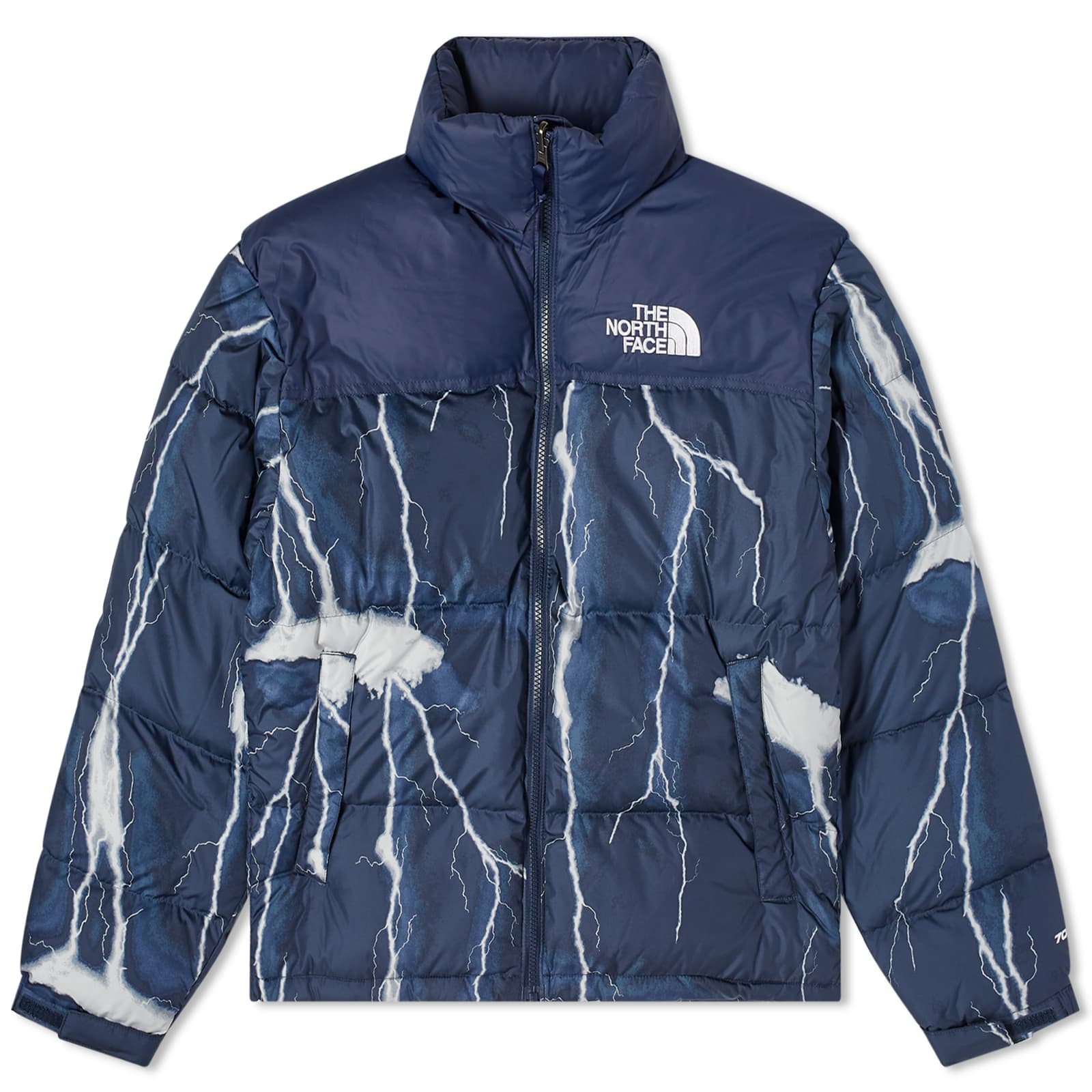 The North Face 1996 Retro Nuptse Jacket - Summit Navy & Tnf Lightning