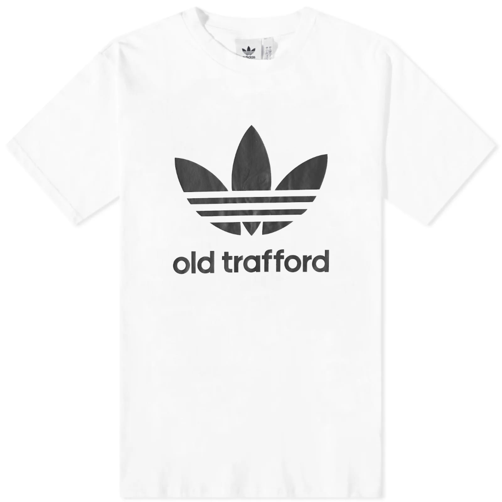 Adidas MUFC Trefoil T-Shirt - White