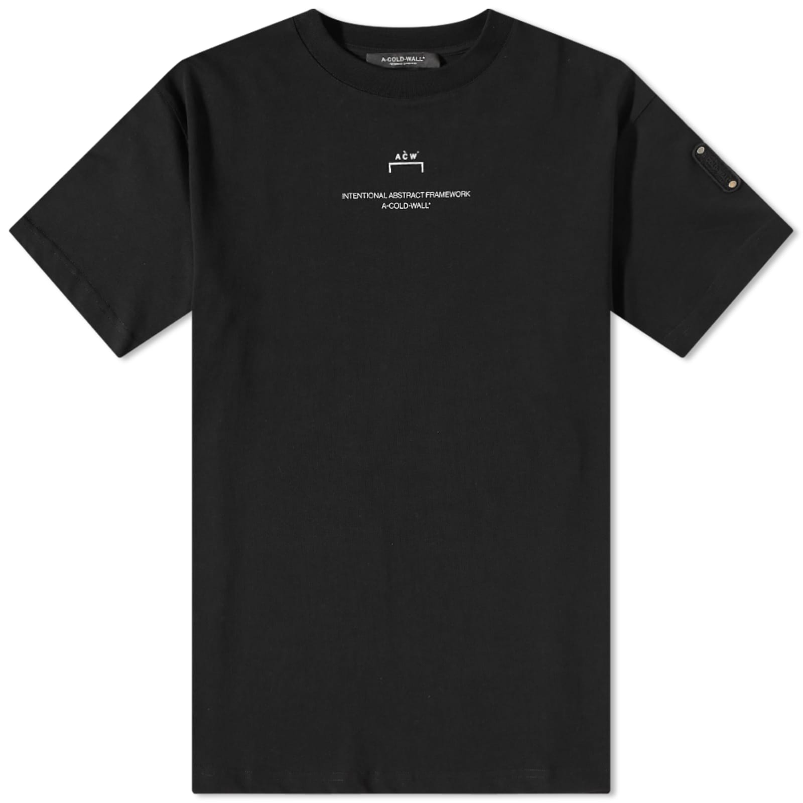 A-COLD-WALL* Brutalist T-Shirt - Black