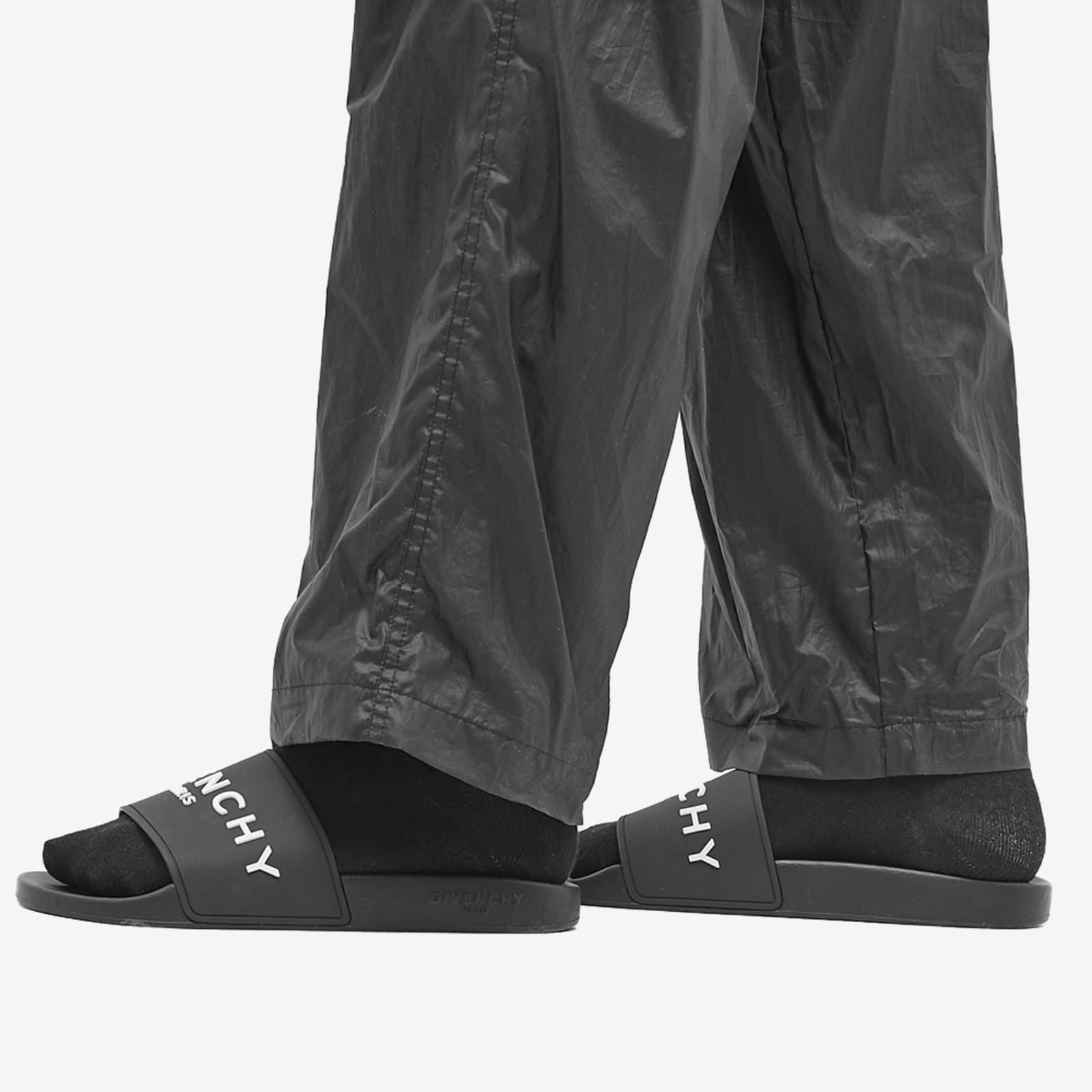 Givenchy Logo Slide Black END Global 