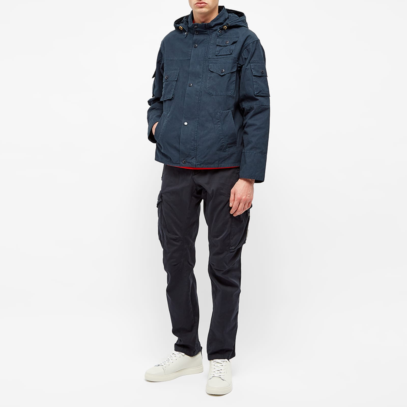 Barbour x Engineered Garments Washed Cowen Casual Jacket - Navy