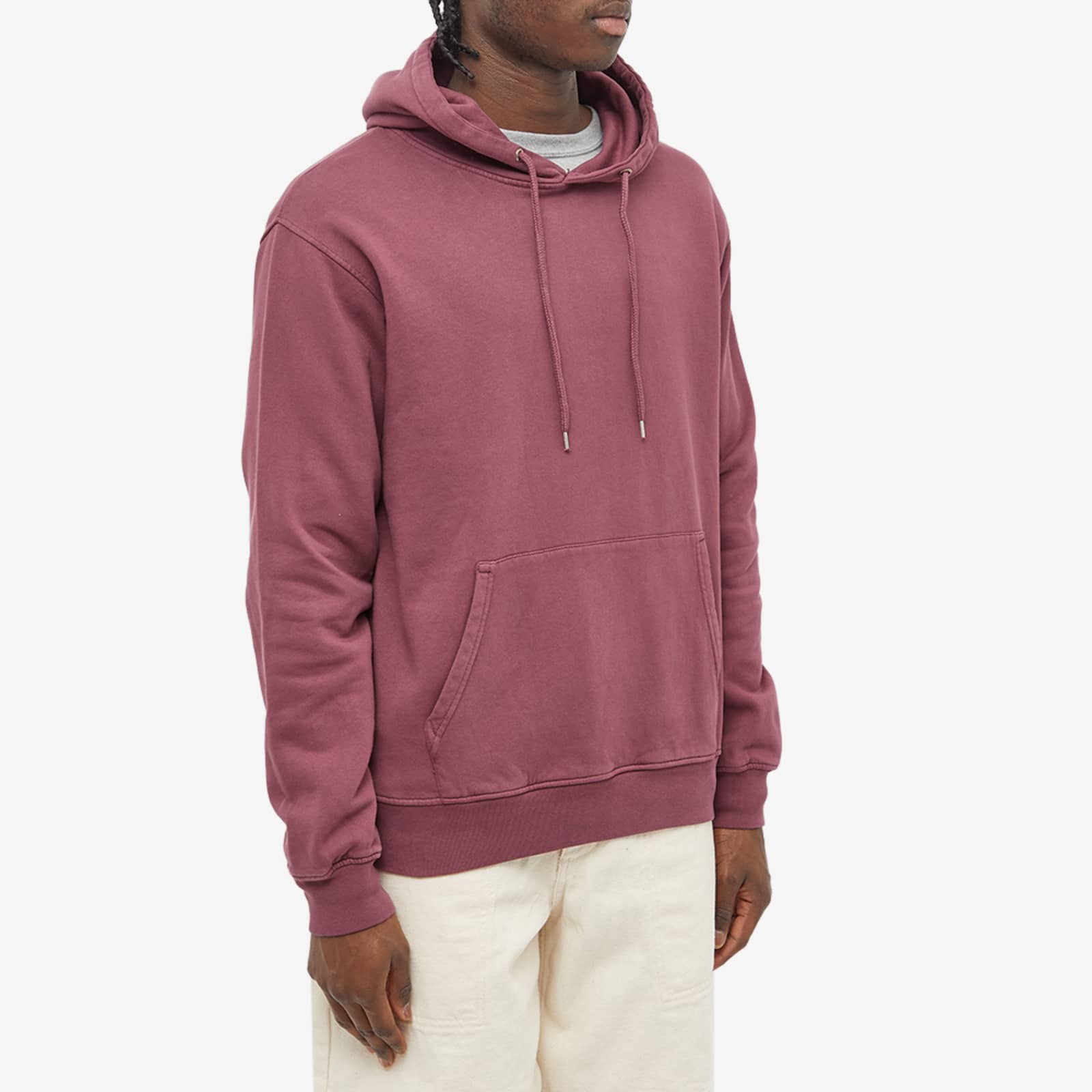 Colorful Standard Classic Organic Popover Hoodie - Dusty Plum