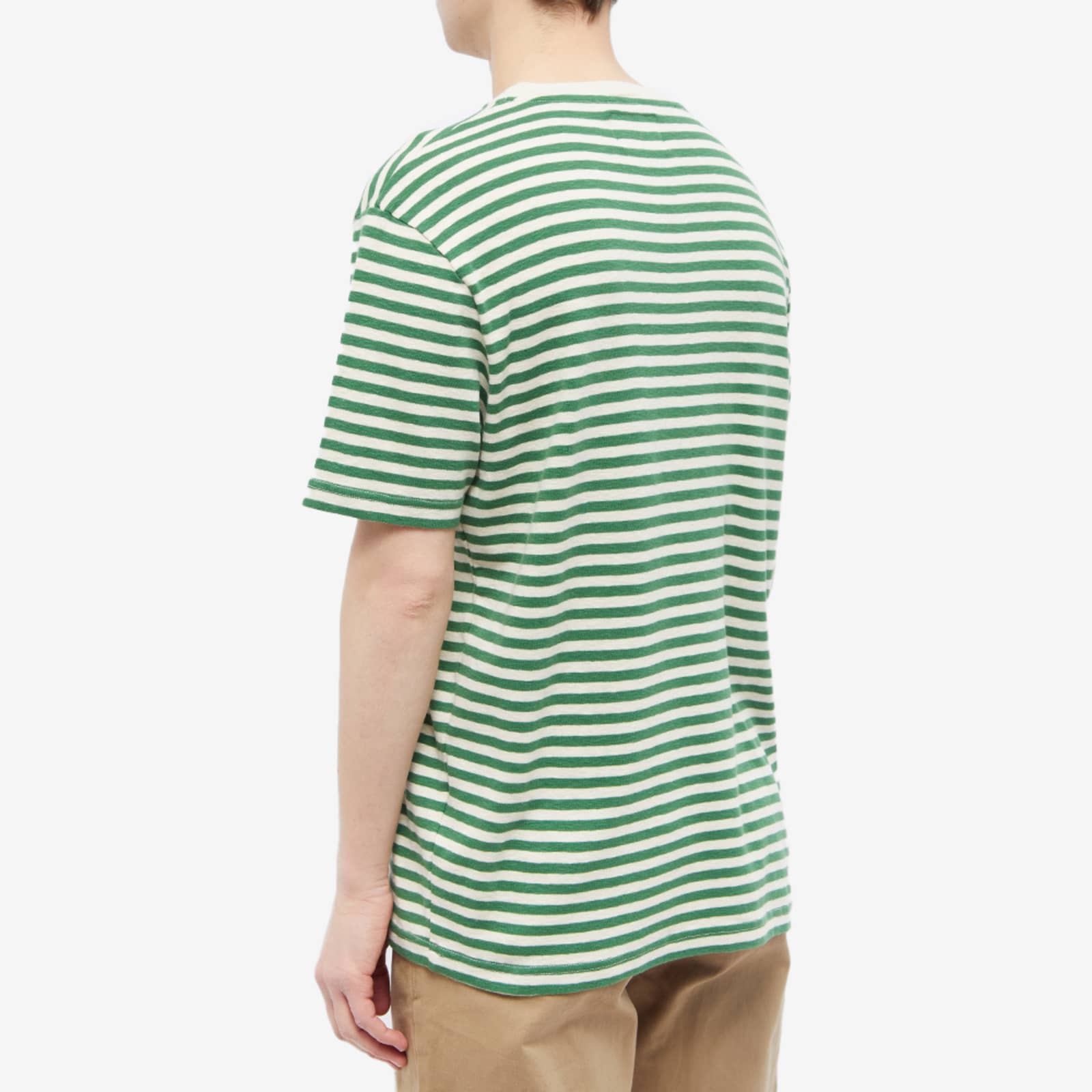 Folk Classic Stripe TShirt Green END. (UK)