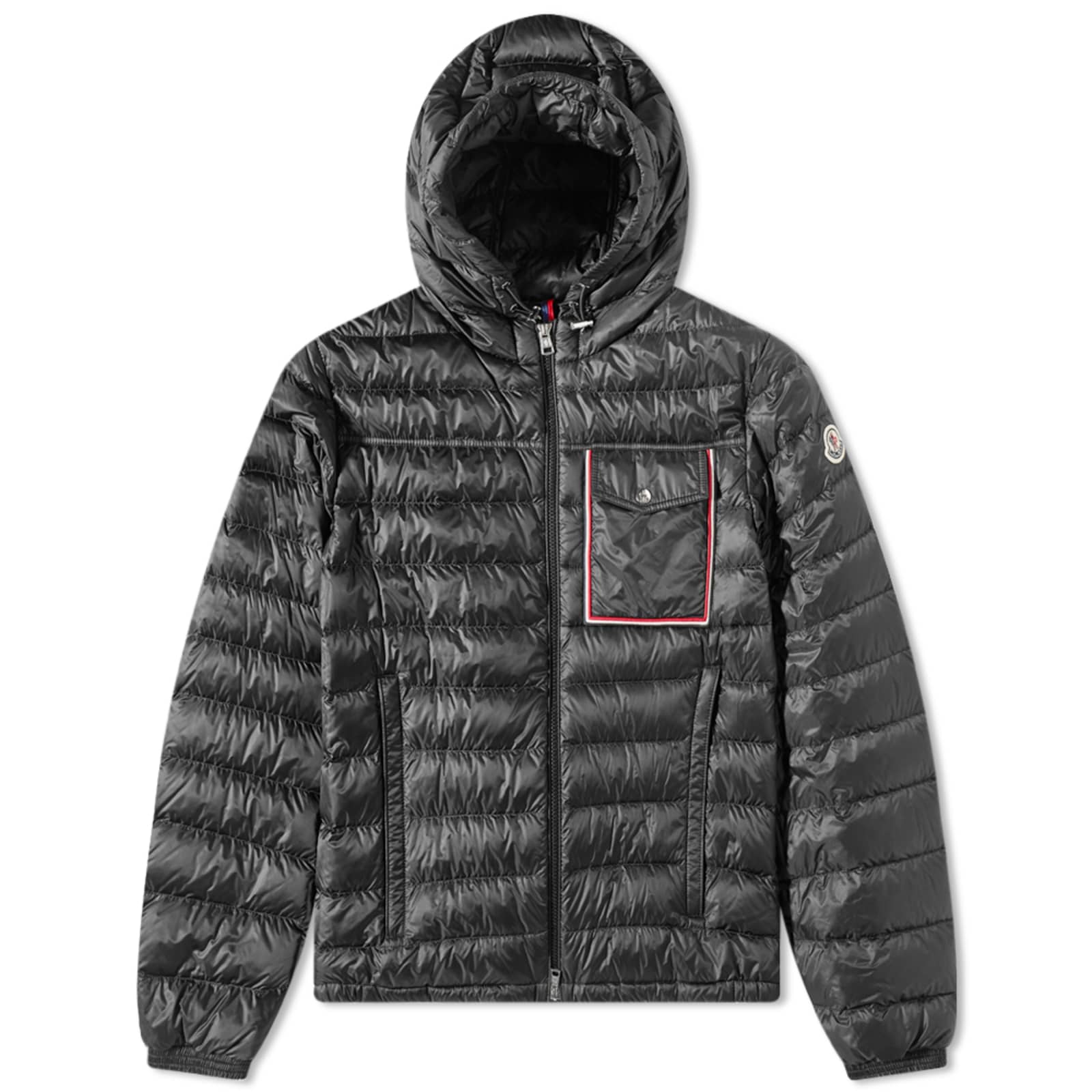 Moncler Lihou Pocket Down Jacket Black END.
