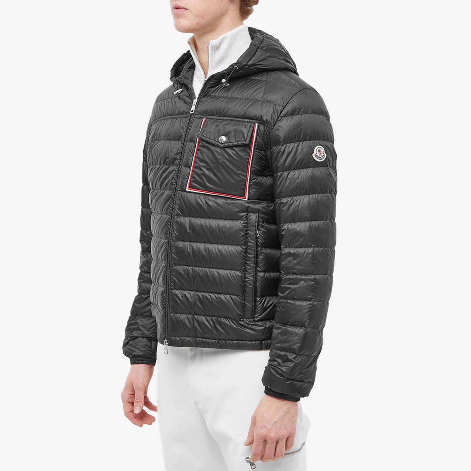Moncler Lihou Pocket Down Jacket Black END.