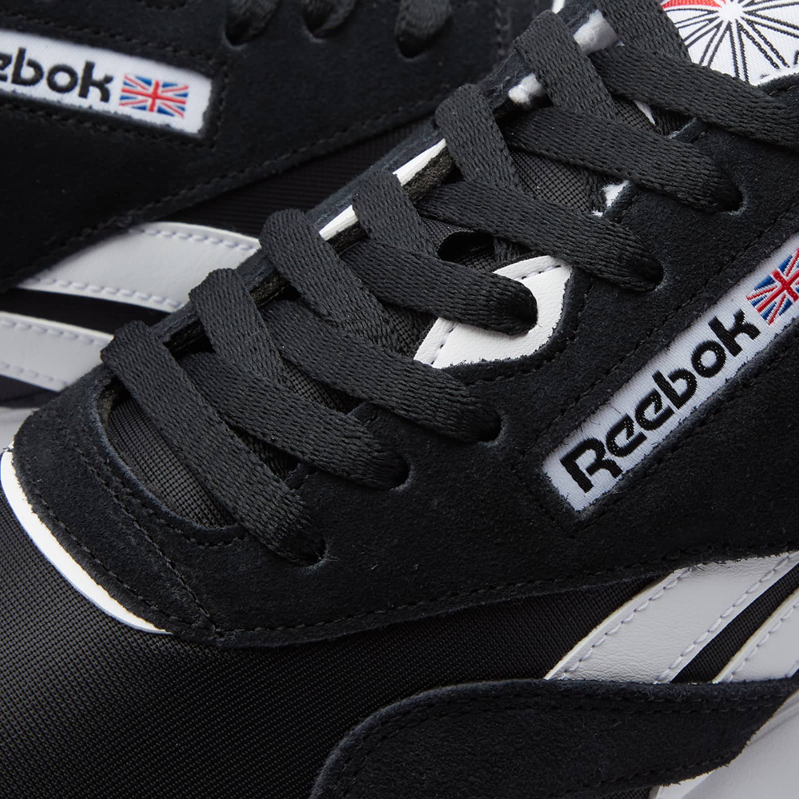 reebok nylon black
