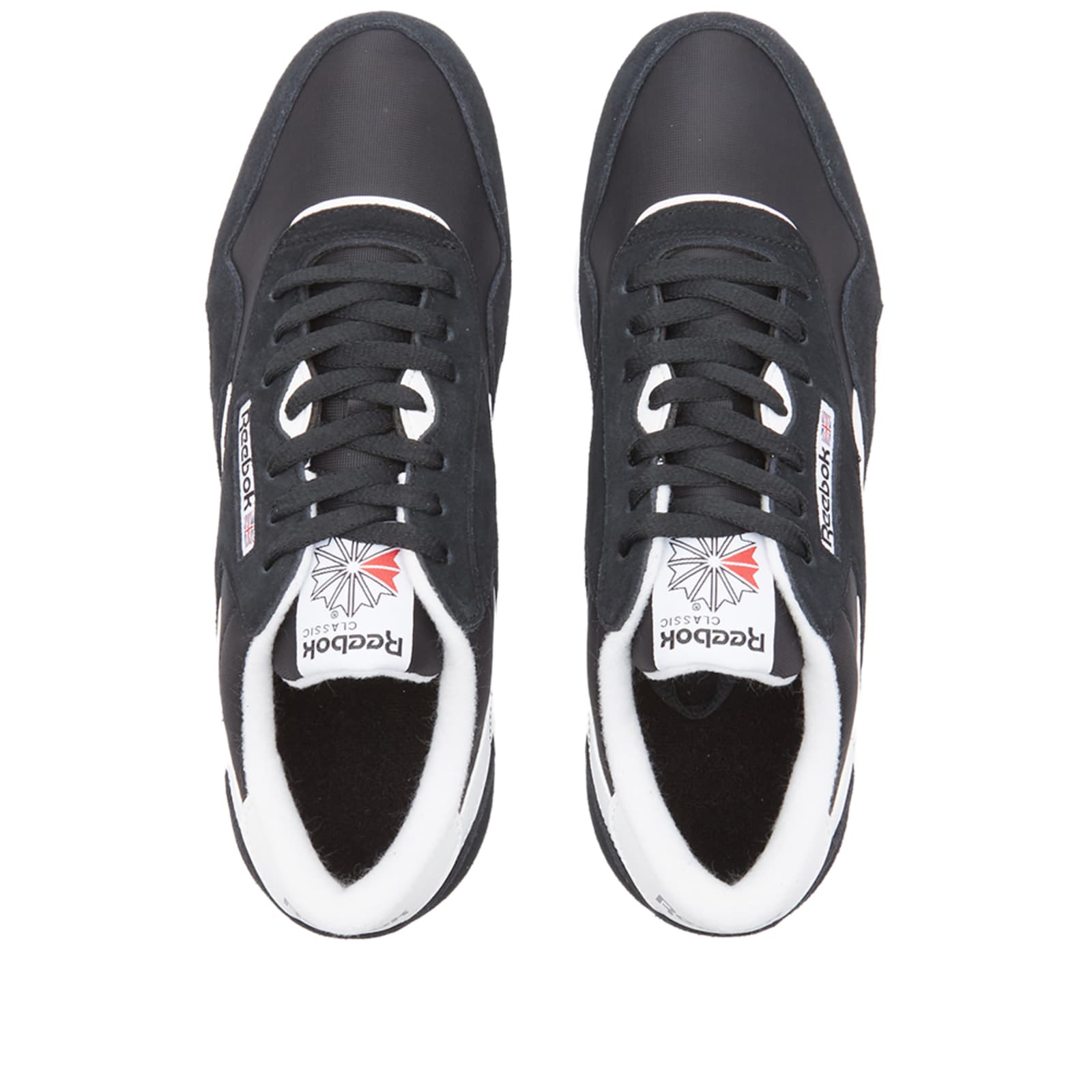 reebok nylon black