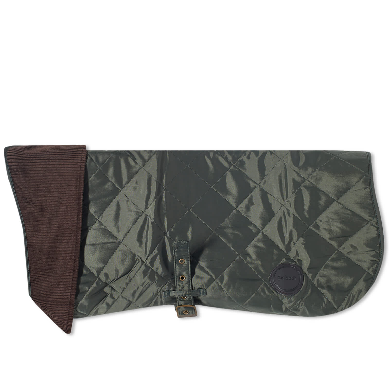 Barbour Quilted Dog Coat Olive END. (US)