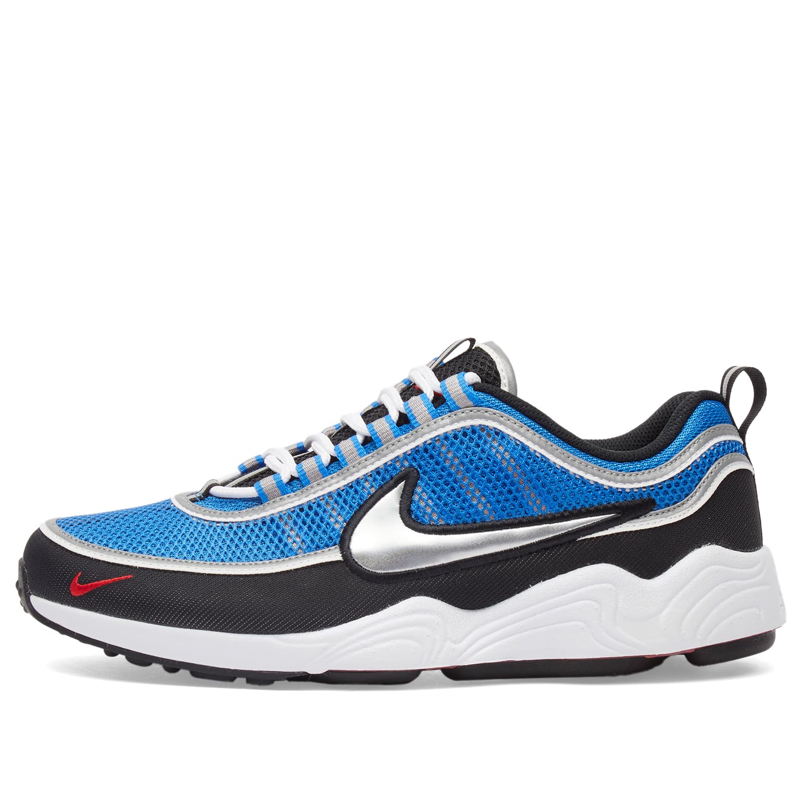 Nike Air Zoom Spiridon SP Sneaker - Blue, Black & Red