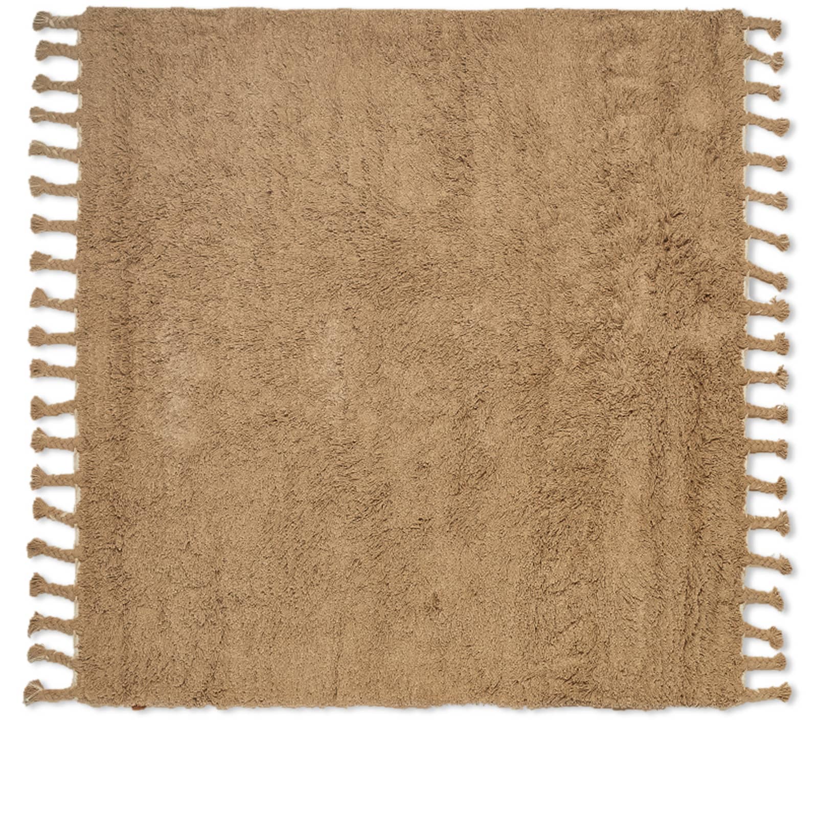 ferm LIVING Amass Long Pile Rug White Pepper | END. (AU)