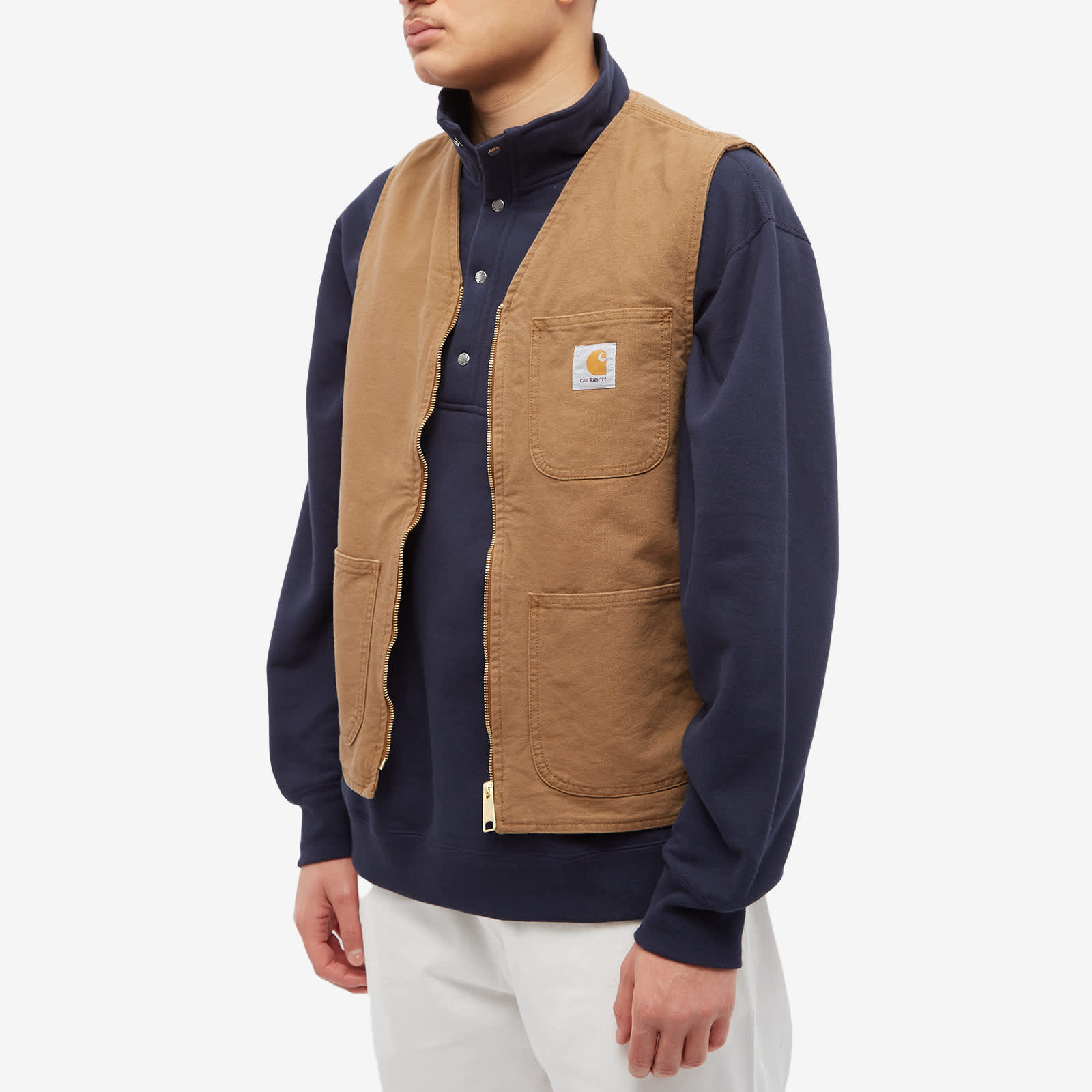 Carhartt WIP Arbor Vest Hamilton Brown END. (KR)