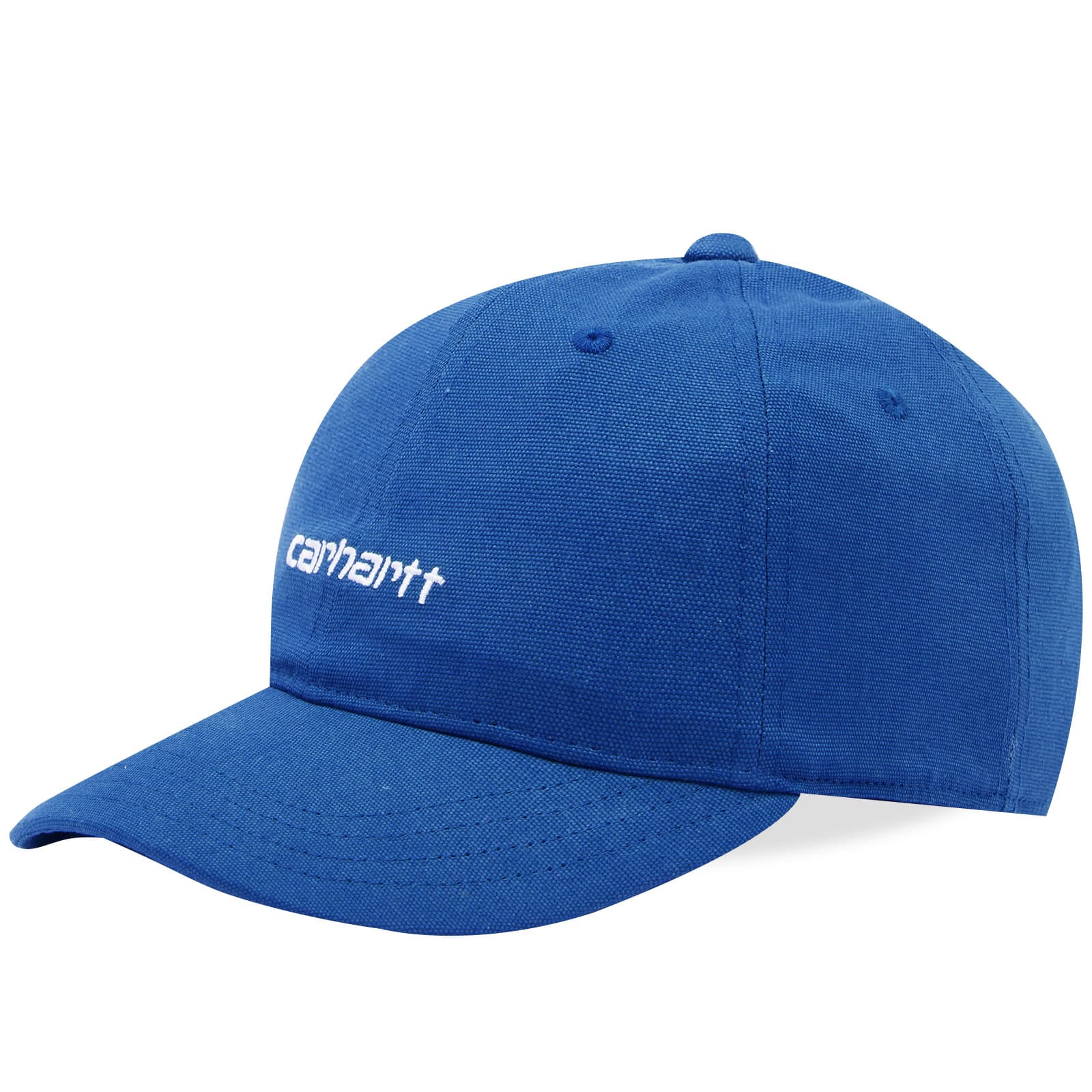 Carhartt WIP Canvas Script Cap Lazurite & White END. (CN)