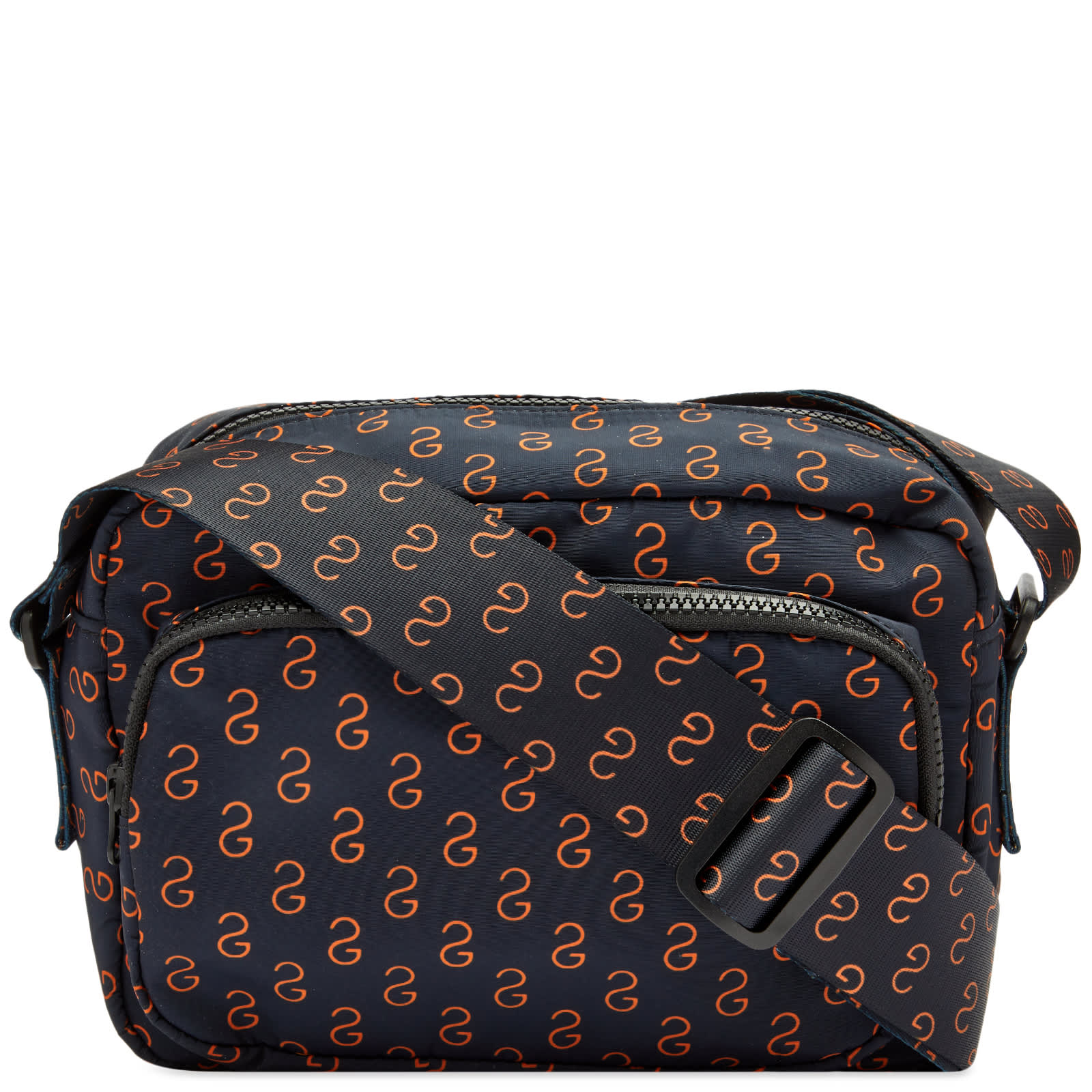 Stine Goya Lotta Nylon Crossbody Bag Sg Logo Navy END.