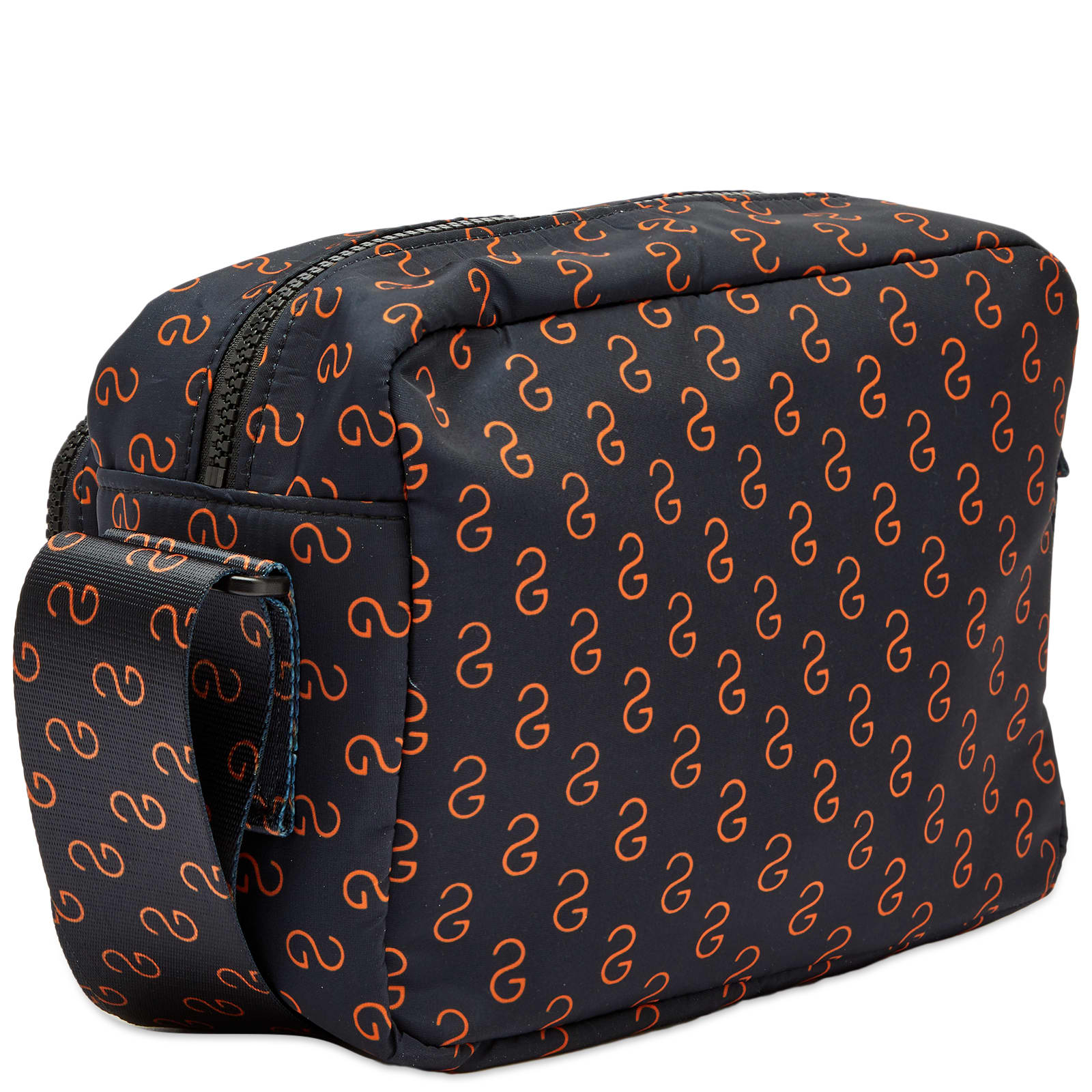 Stine Goya Lotta Nylon Crossbody Bag Sg Logo Navy END.