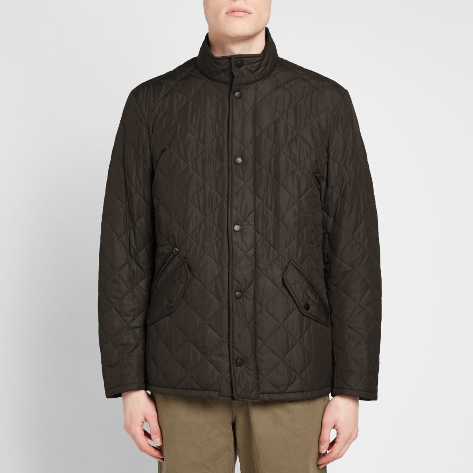 Barbour chelsea sportsquilt olive Clearance