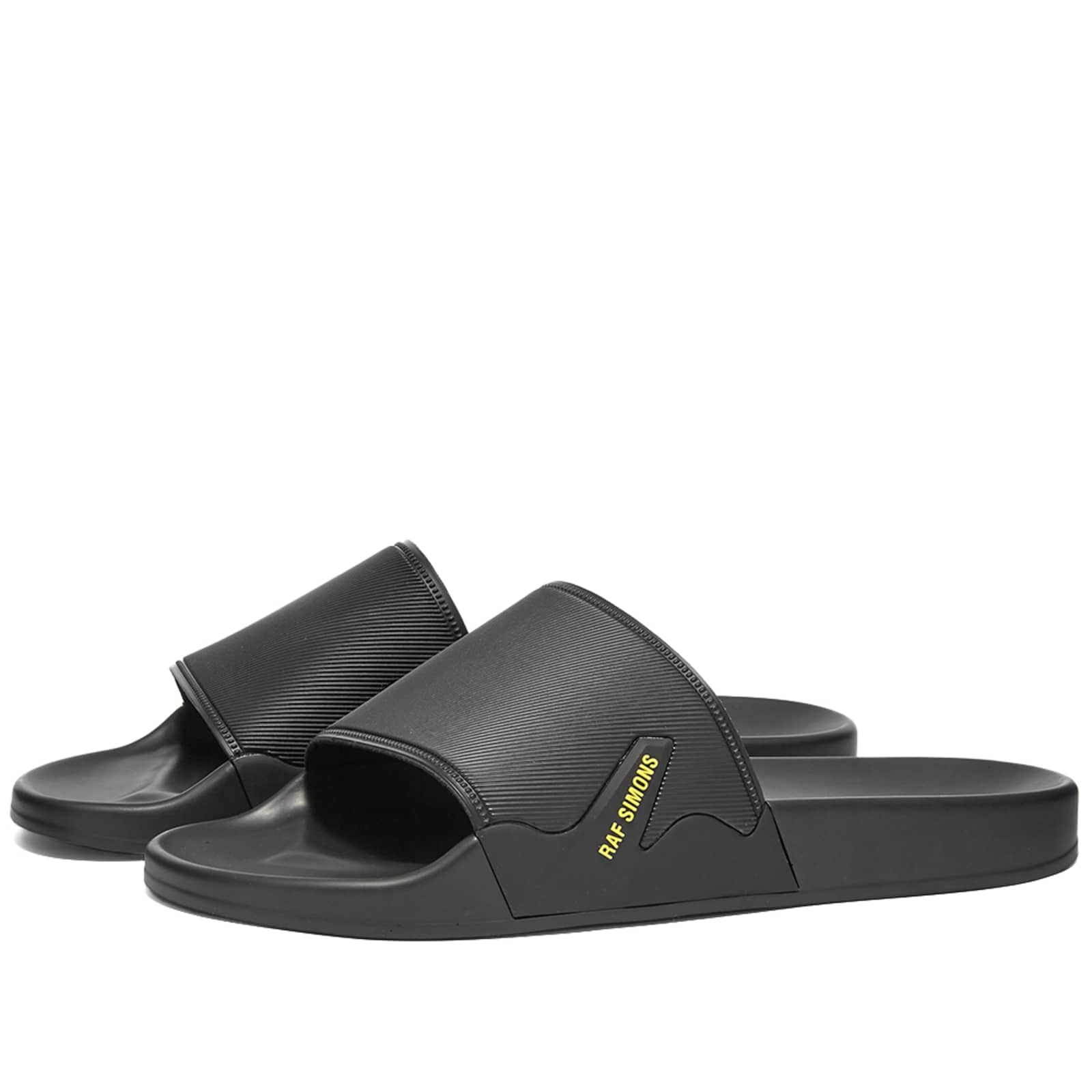 Raf Simons Astra Pool Slide Black END.